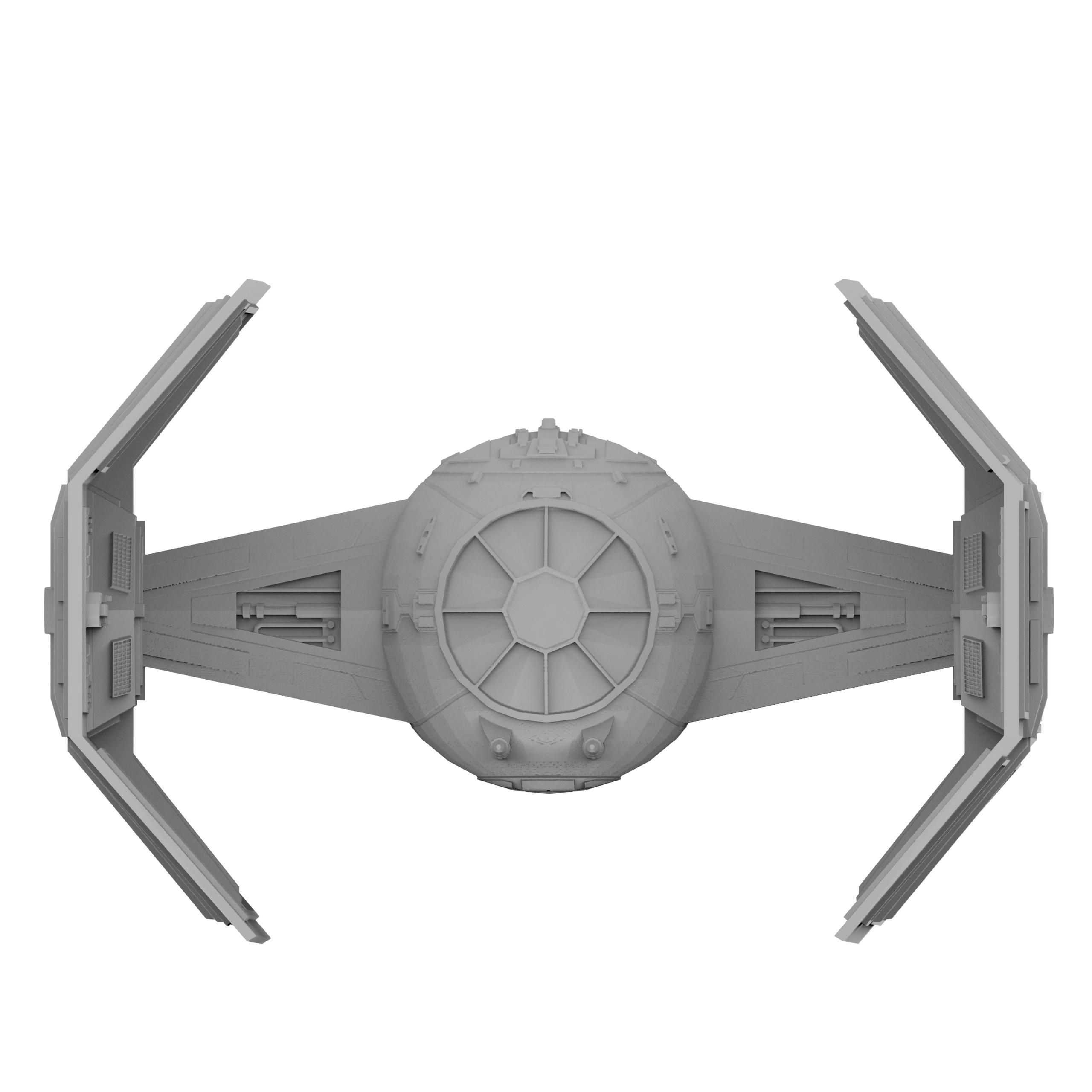 StarWars TIE Advanced 3d model