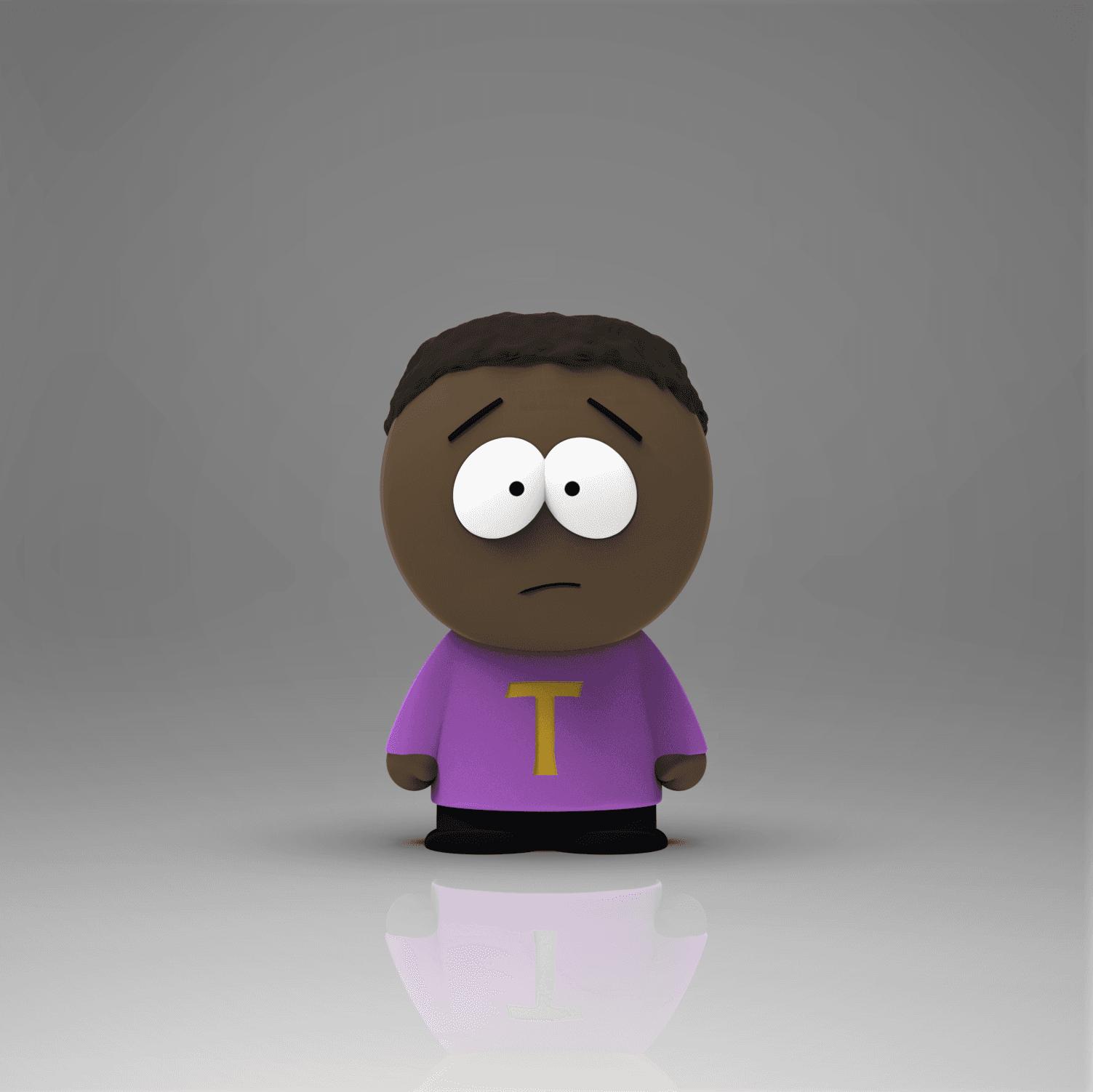 Tolkien "Token" -South Park 3d model