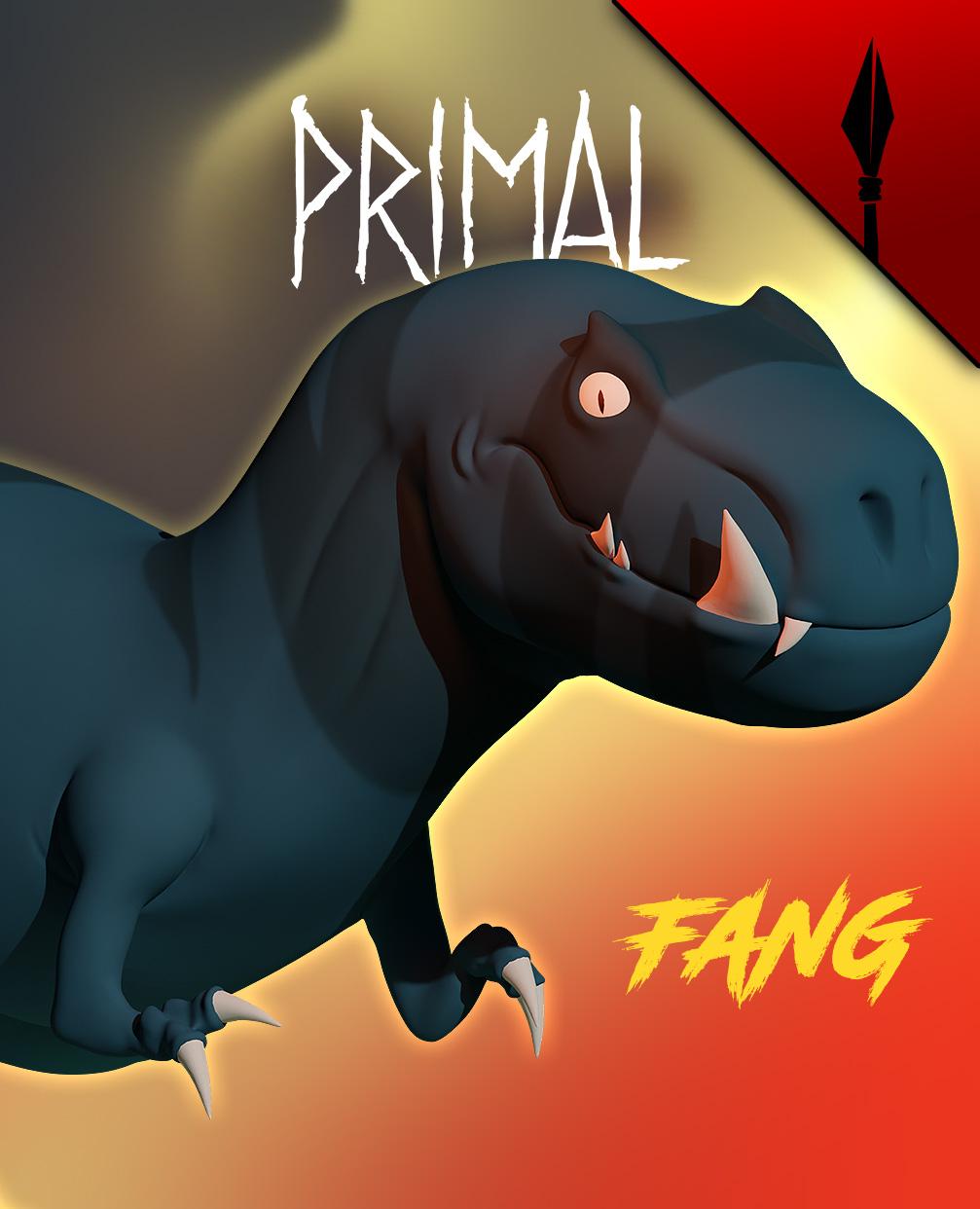 Primal - Fang 3d model