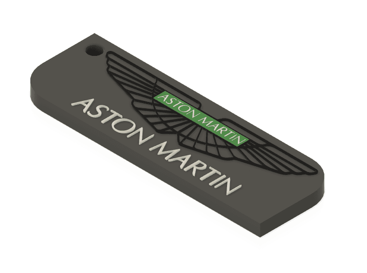 Keychain: Aston Martin I 3d model