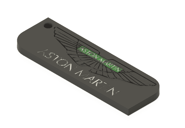 Keychain: Aston Martin I 3d model