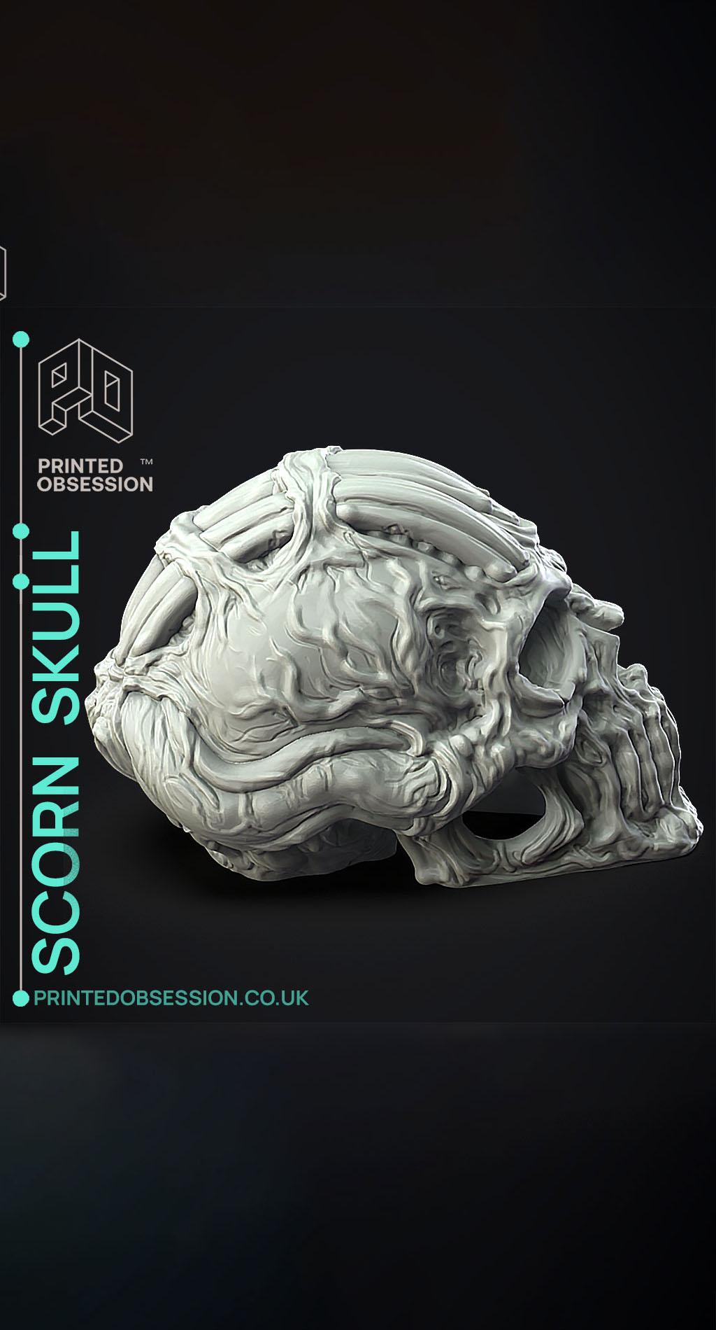 Scorn Skull - Scorn - Fan Art 3d model