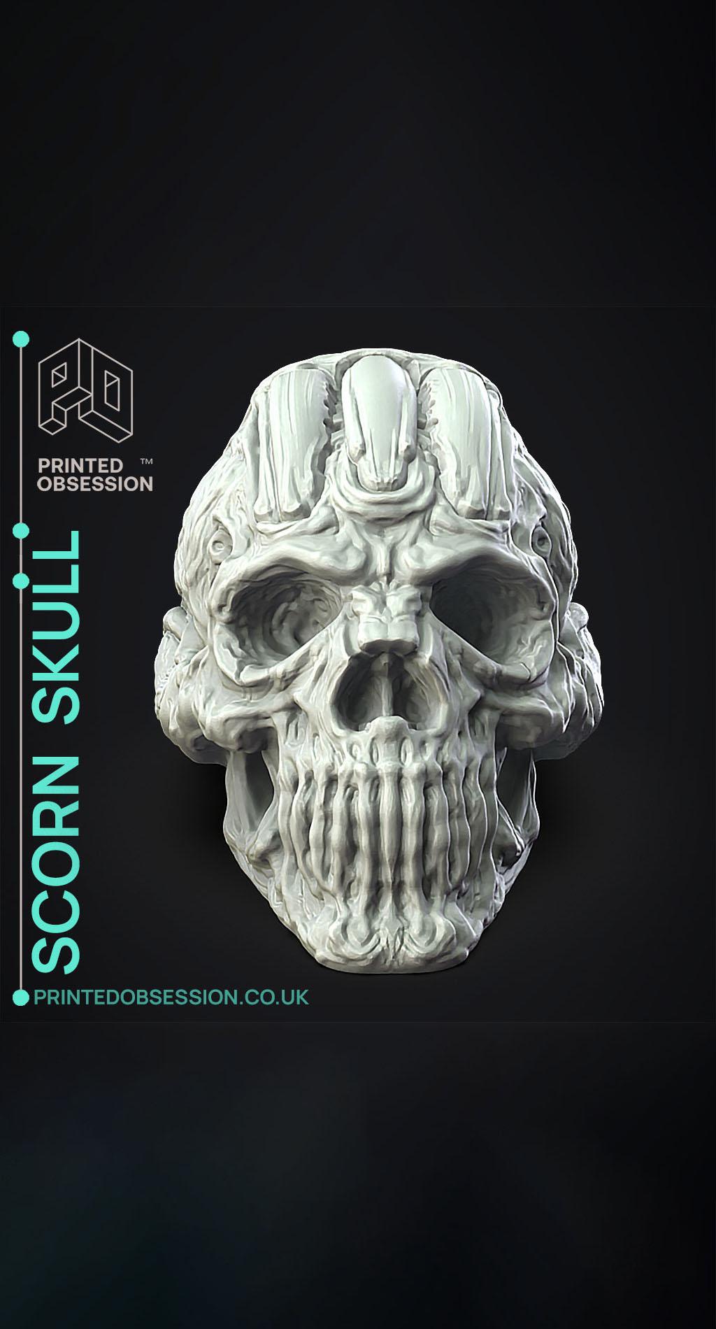 Scorn Skull - Scorn - Fan Art 3d model