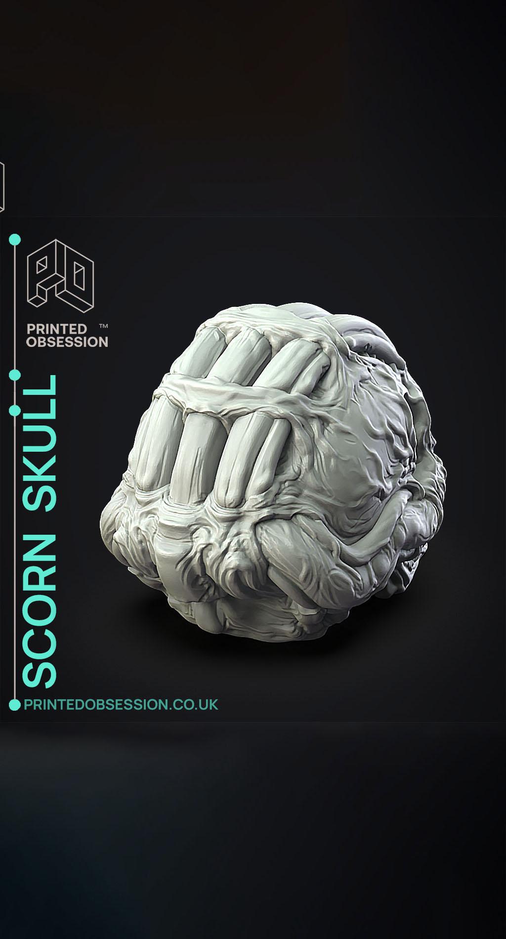 Scorn Skull - Scorn - Fan Art 3d model