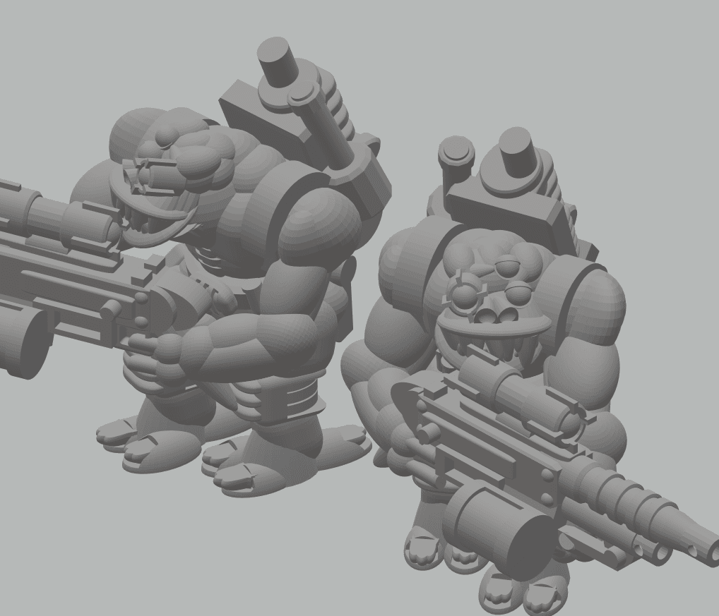 FHW: Advance Snippa Blasta Trooper 3d model