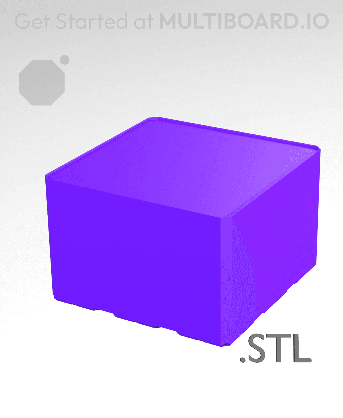 3x3x2 - Multibin Insert - STL Remixing File 3d model