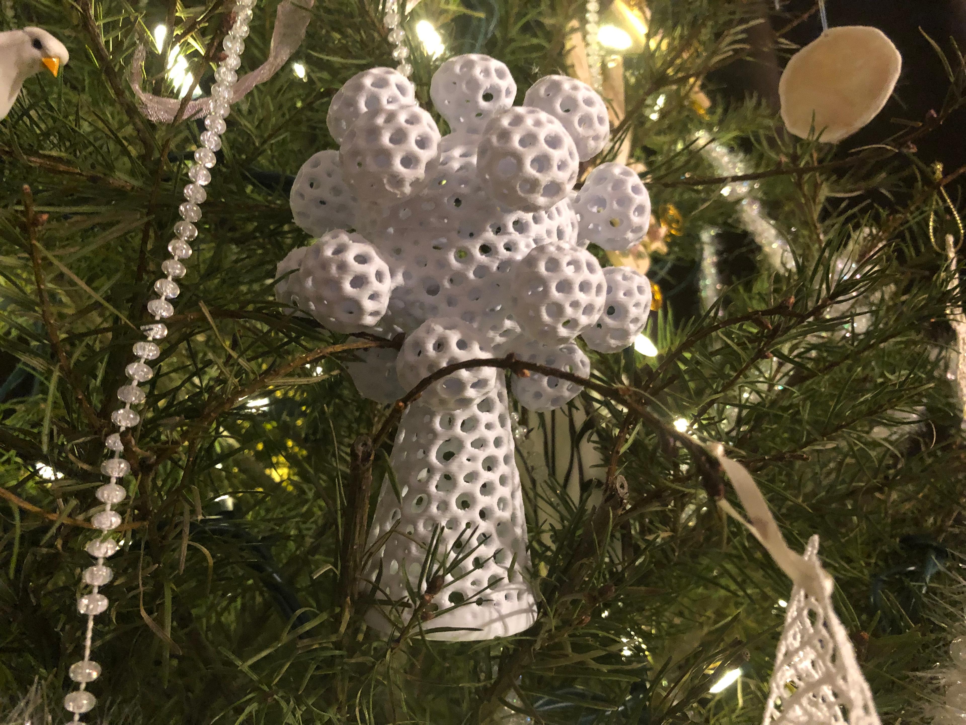 Coronavirus Tree Topper 3d model