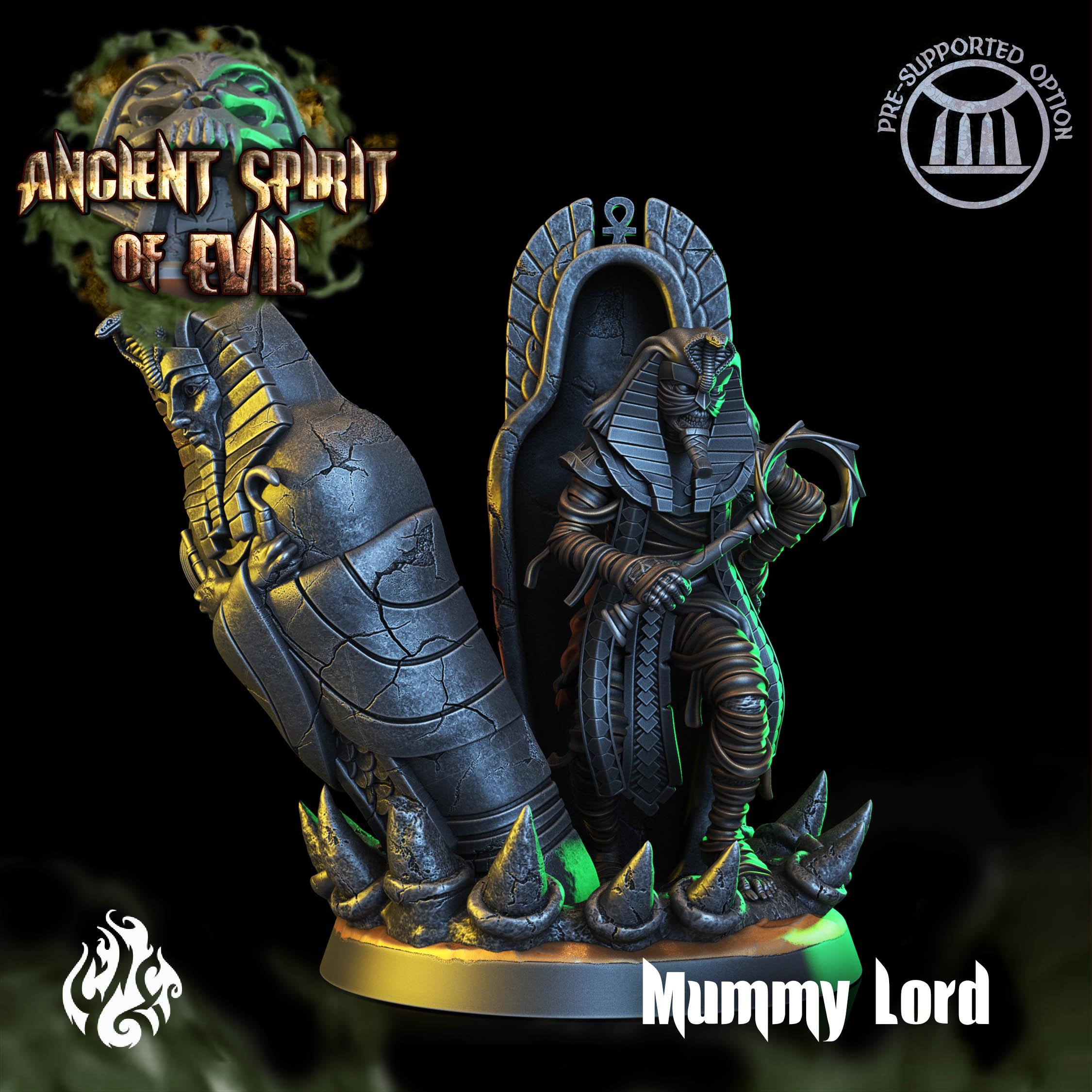 Mummy Lord 3d model