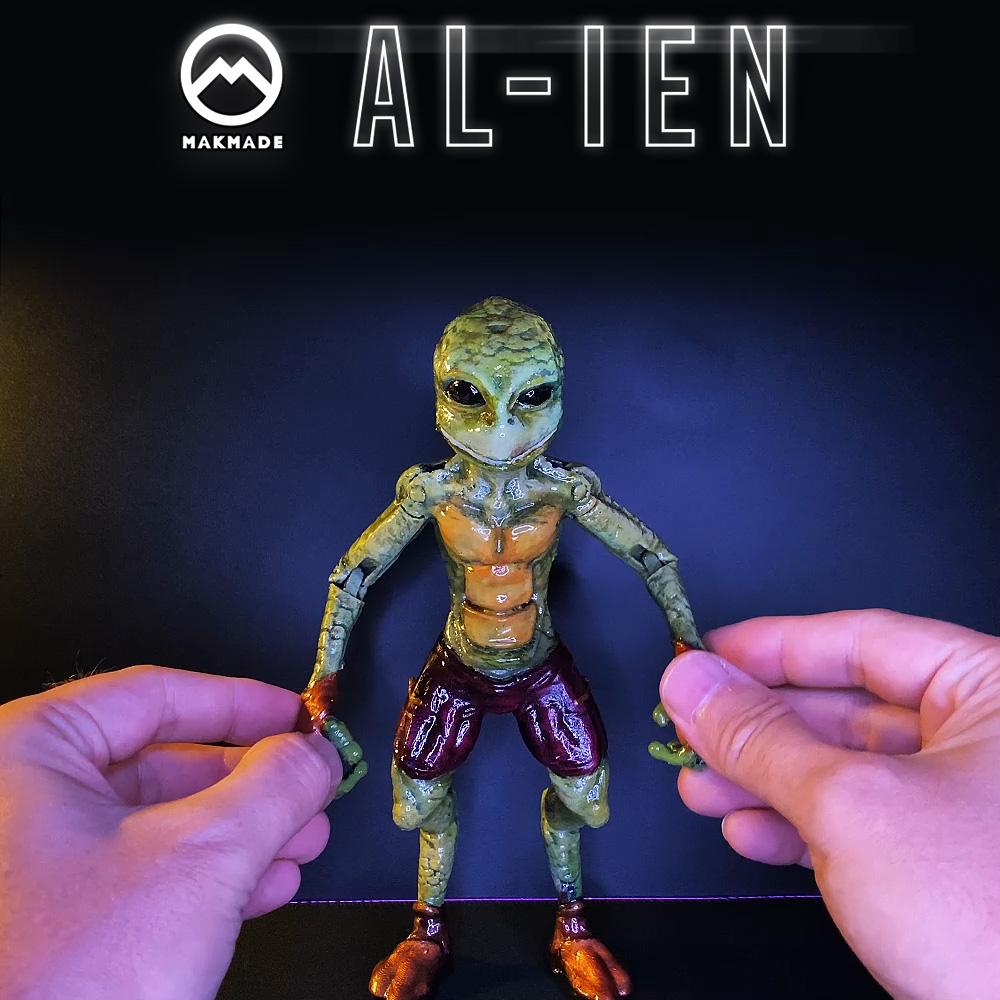 Al the Alien 3d model