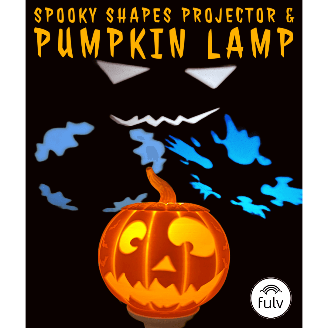 Pumpkin Projector Lamp 3d model