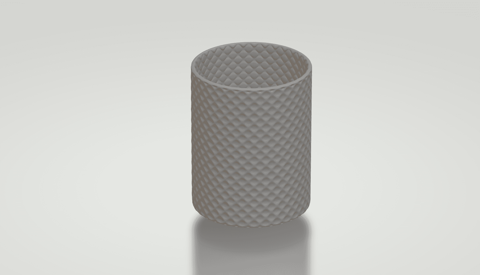 quilted vase 3d model