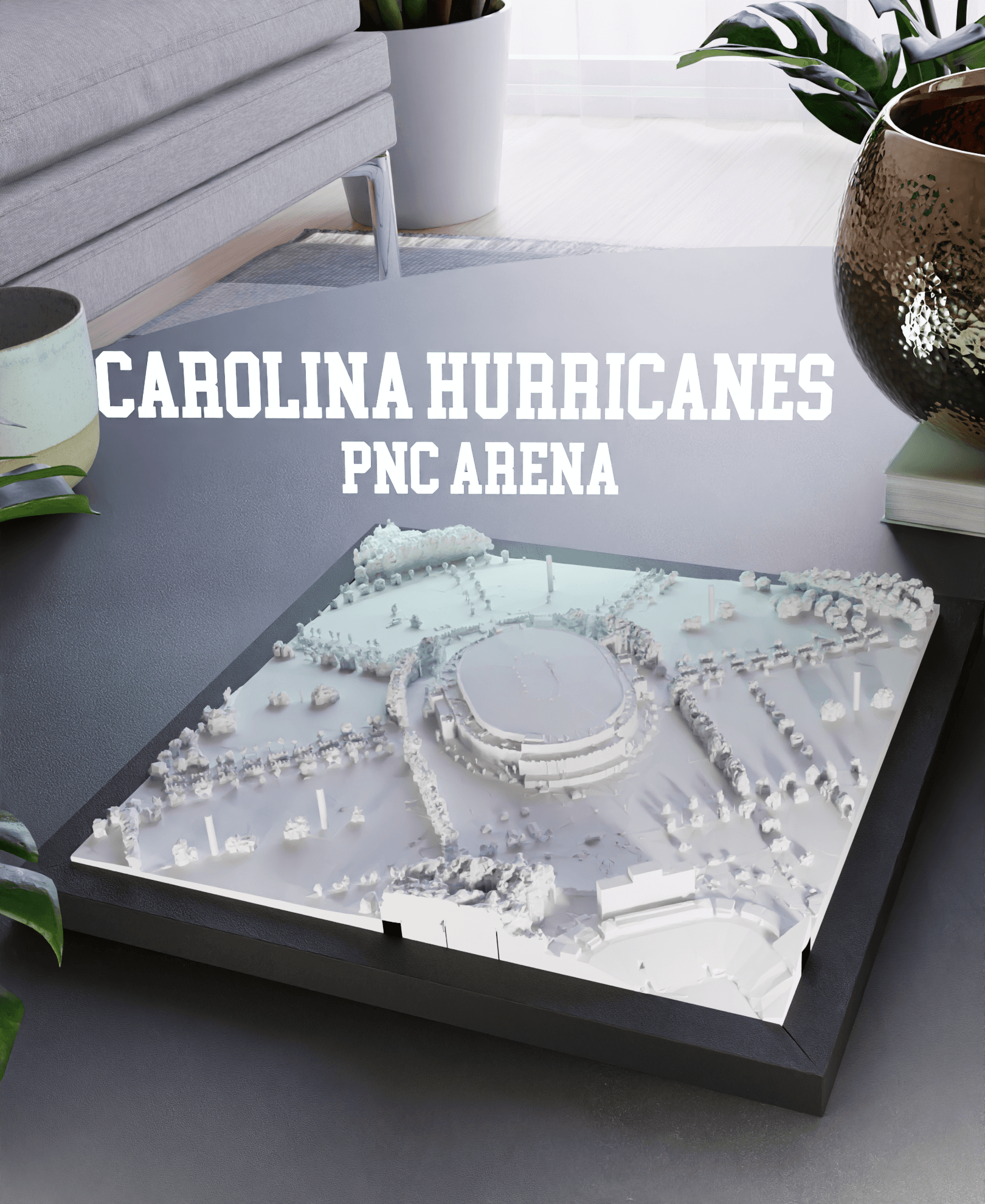 Carolina Hurricanes - PNC Arena 3d model