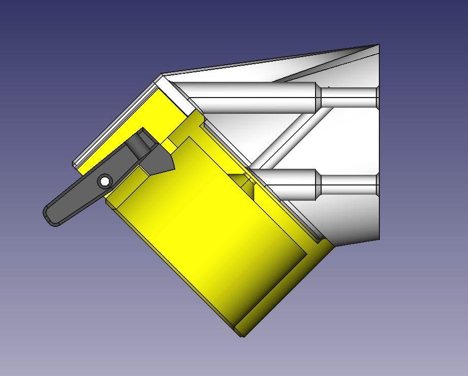 TYP2 plug holder 3d model