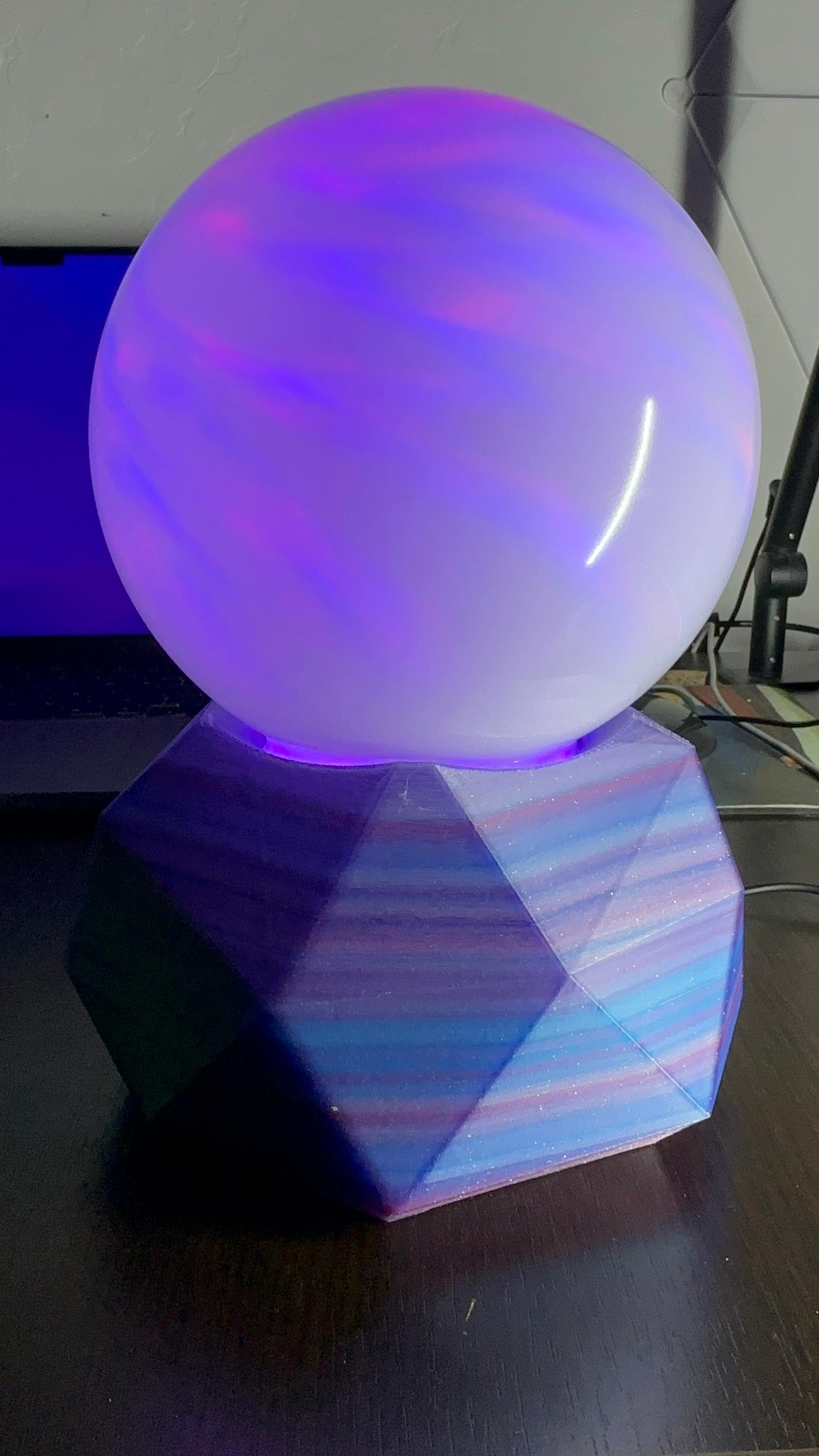 Real Crystal Ball for less than $30!  3d model