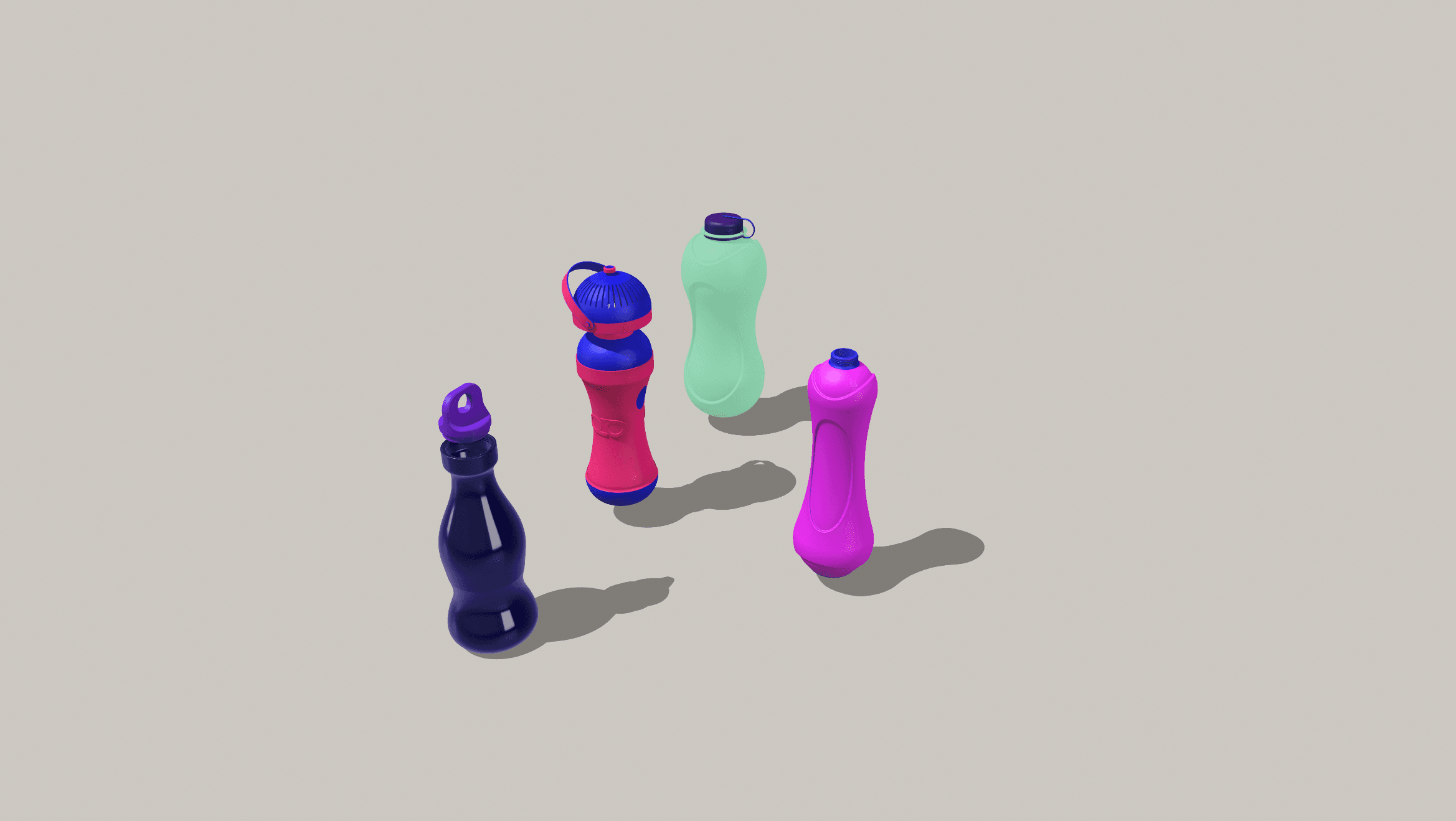 waterbottle_desgns.obj 3d model