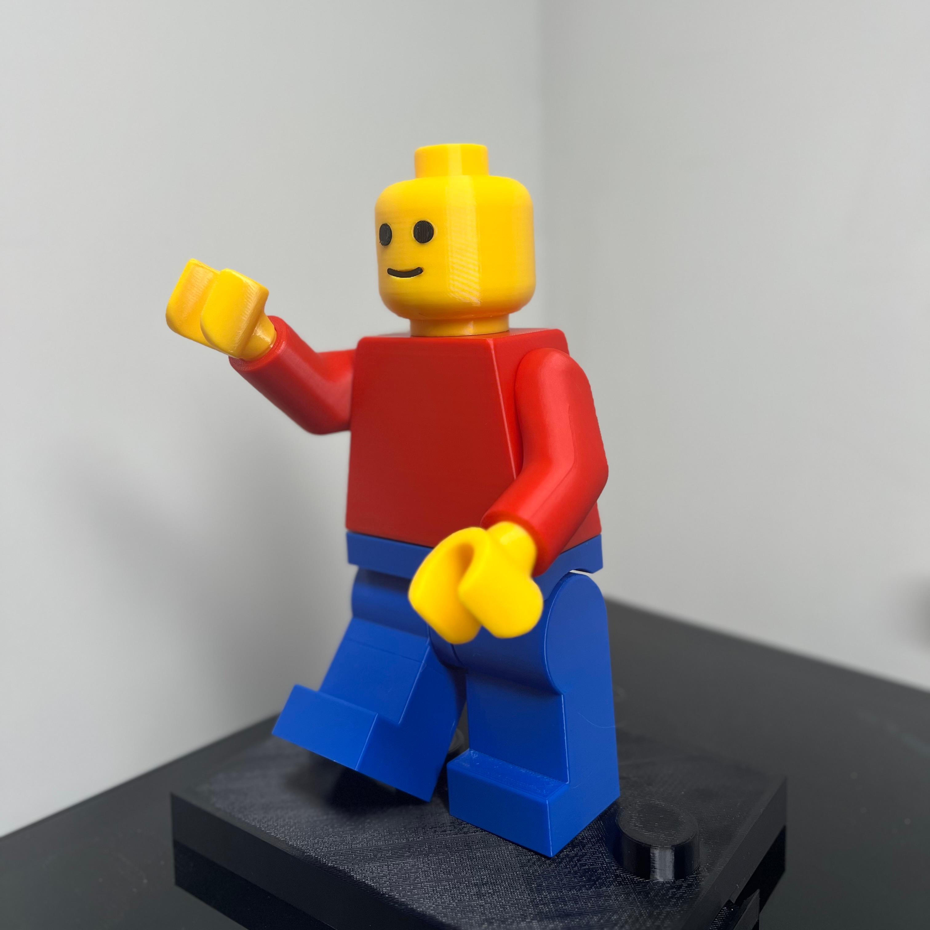 BASIC BIG BRICK FIGURE (6:1 Scale) 3d model