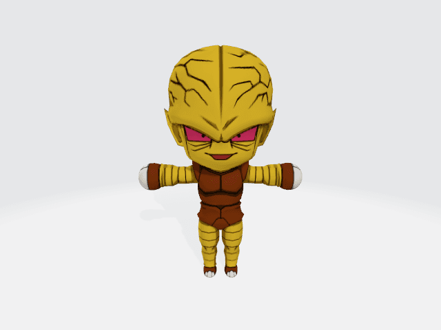 Baby Saibaman 3d model