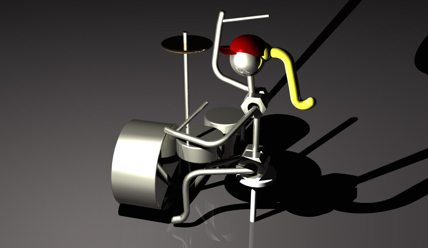 Drummer.stl 3d model