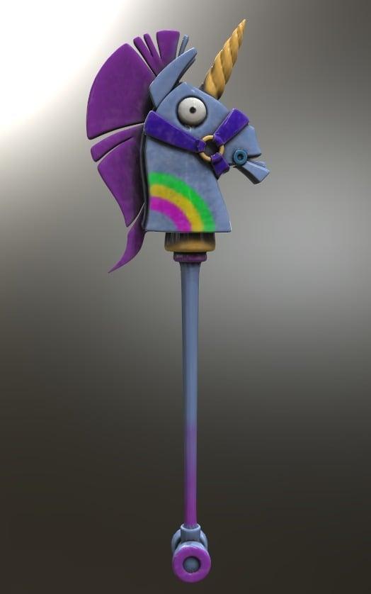 Rainbow Smash Fortnite 3d model