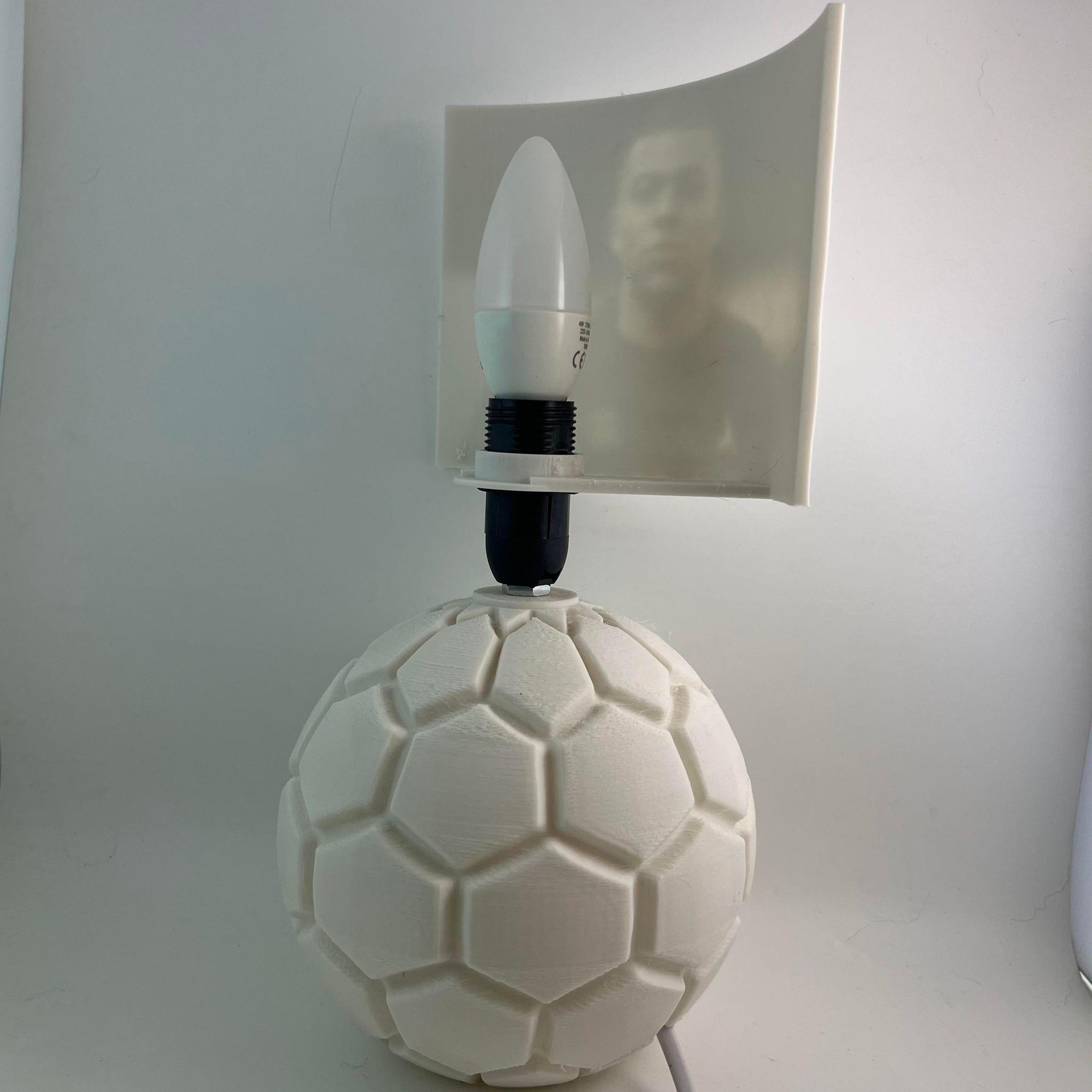 Kylian mbappe lamp e14 3d model