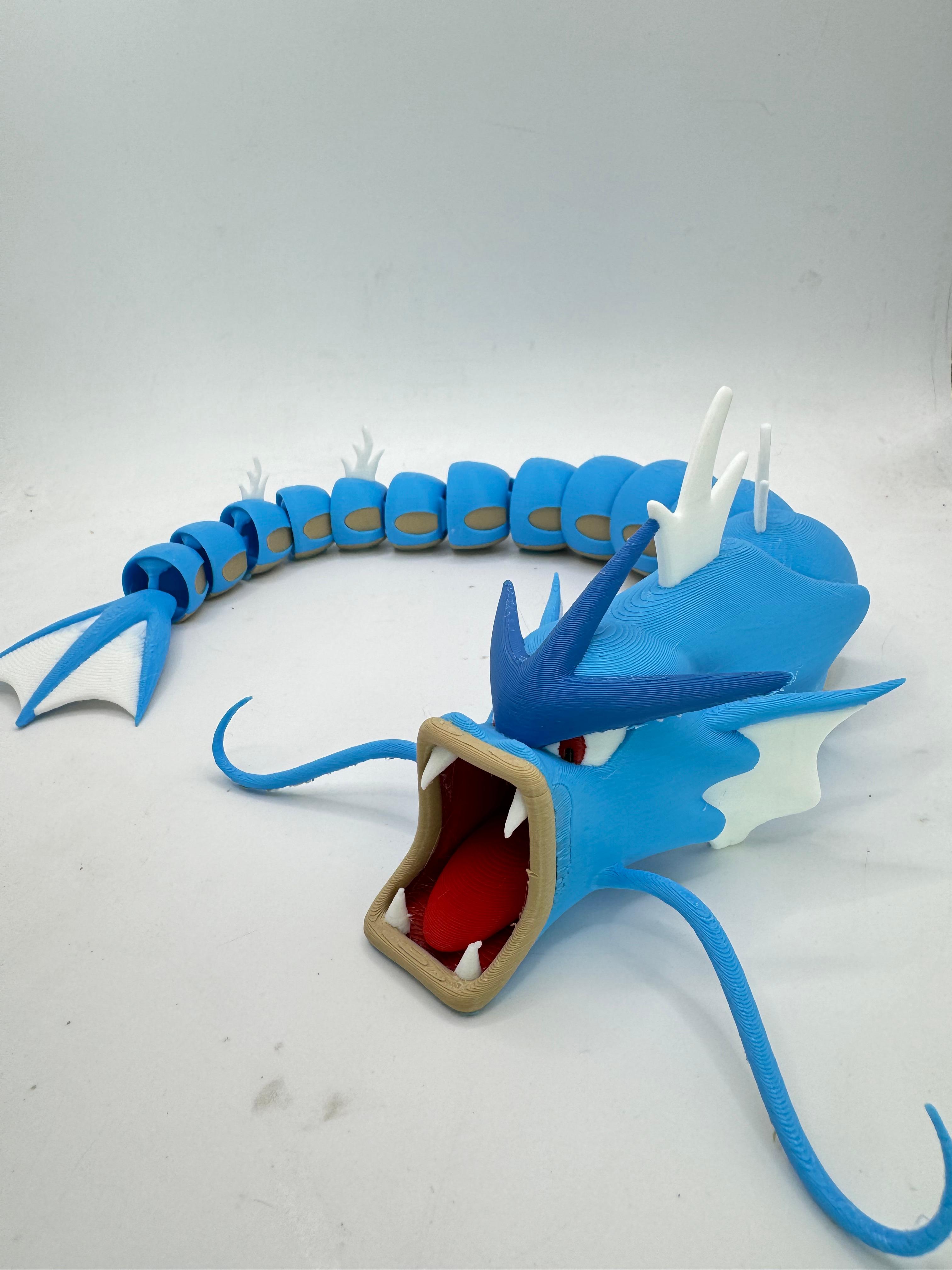 Articulated Pokémon - Gyarados  3d model