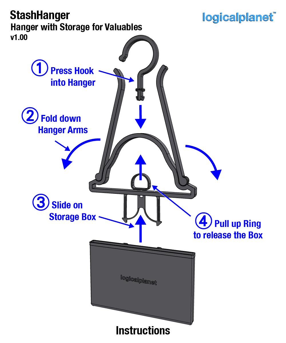 StashHanger 3d model