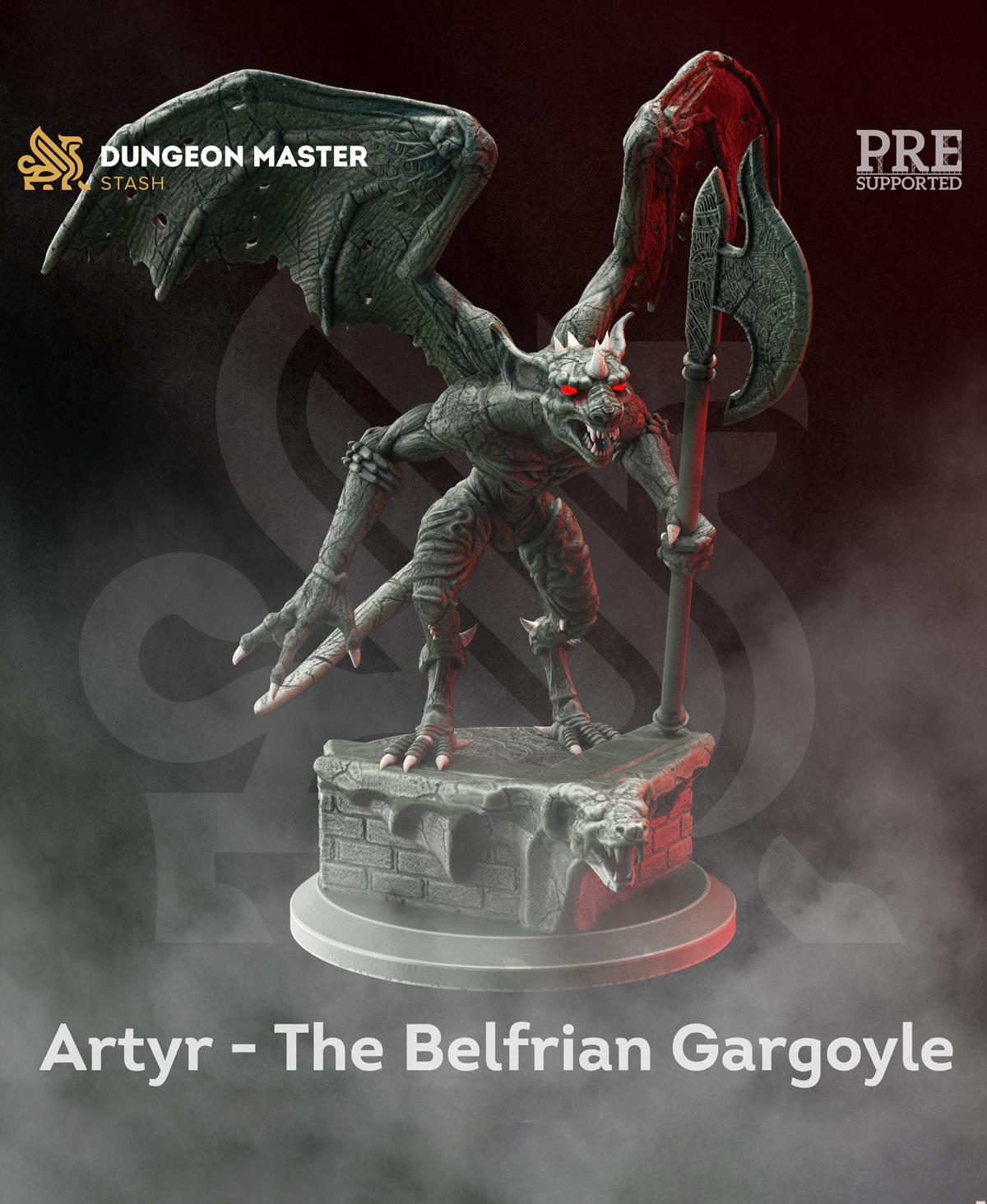 Artyr The Belfrian Gargoyle 3d model