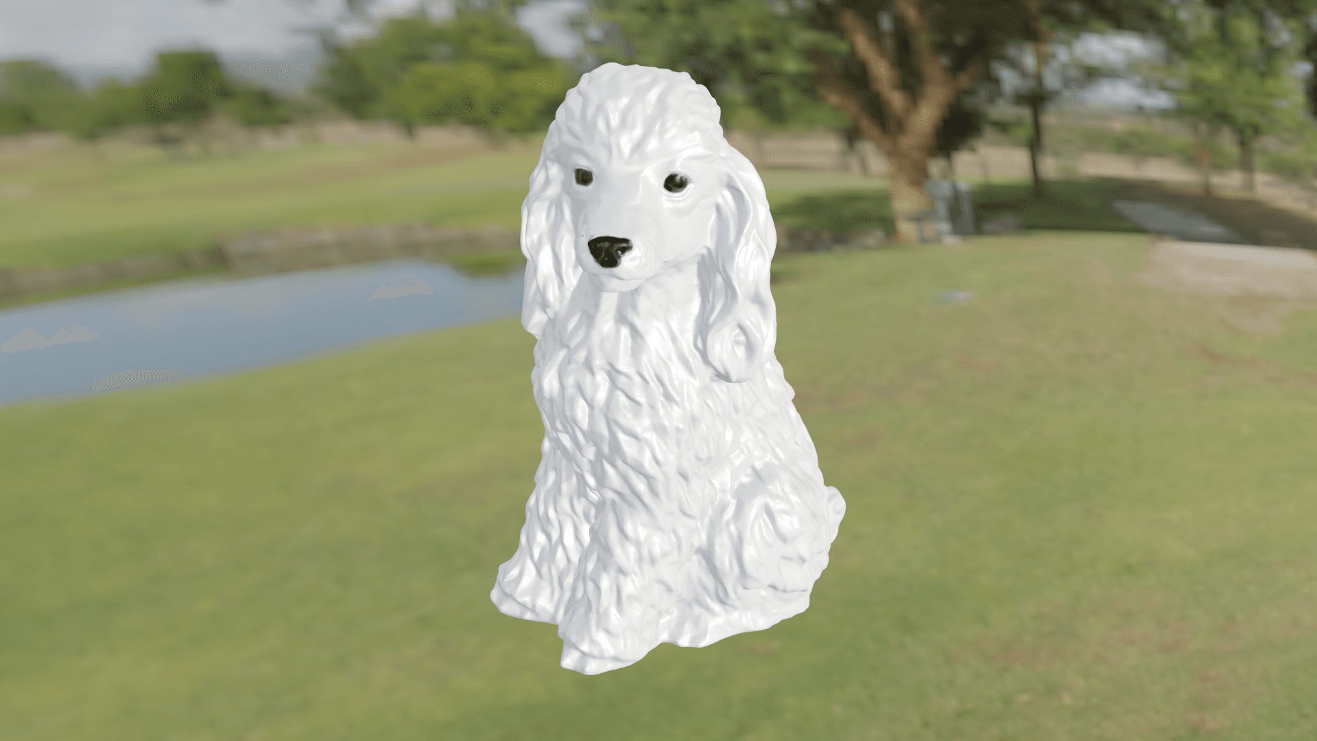 poodle 3d model