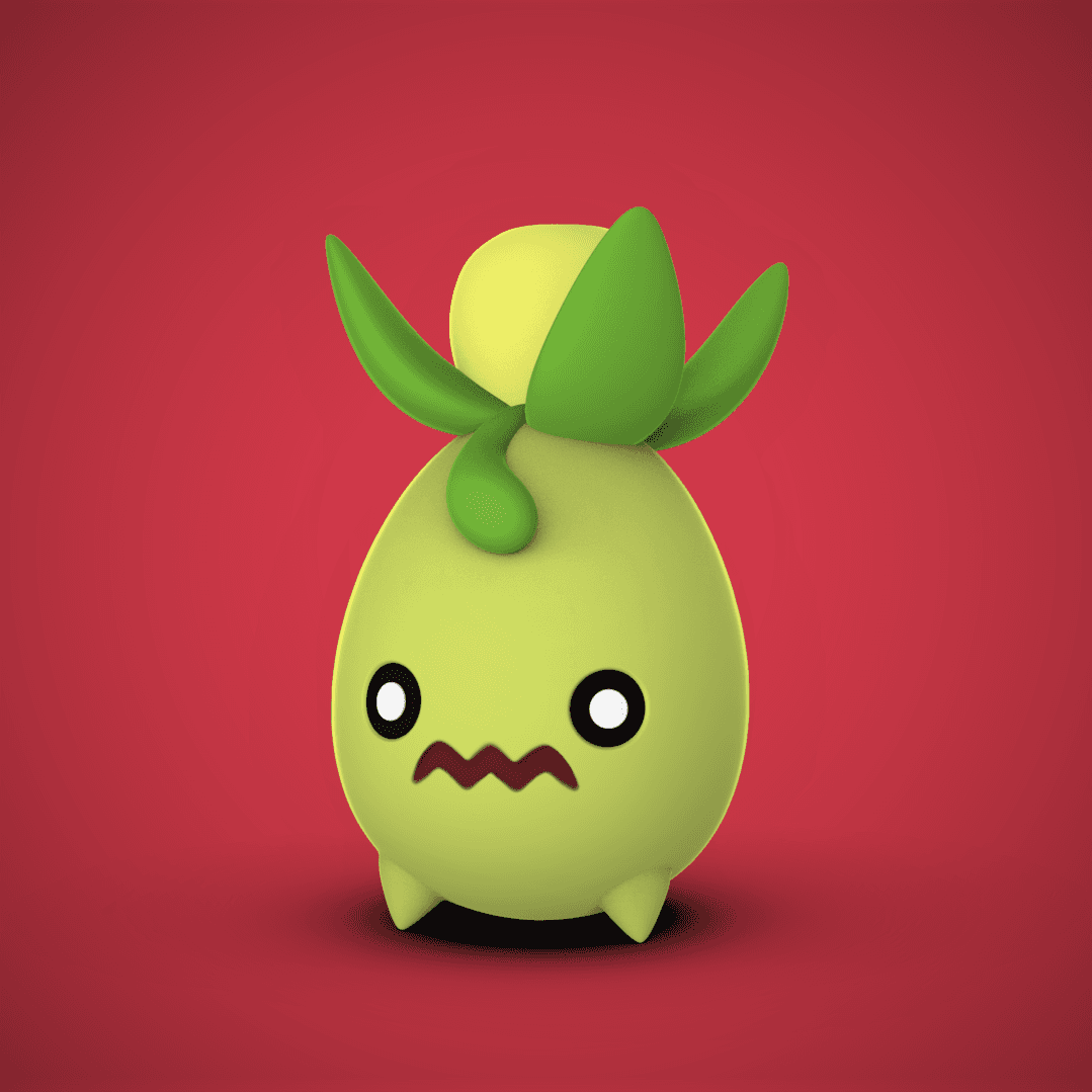 Smoliv (Pokémon) 3d model