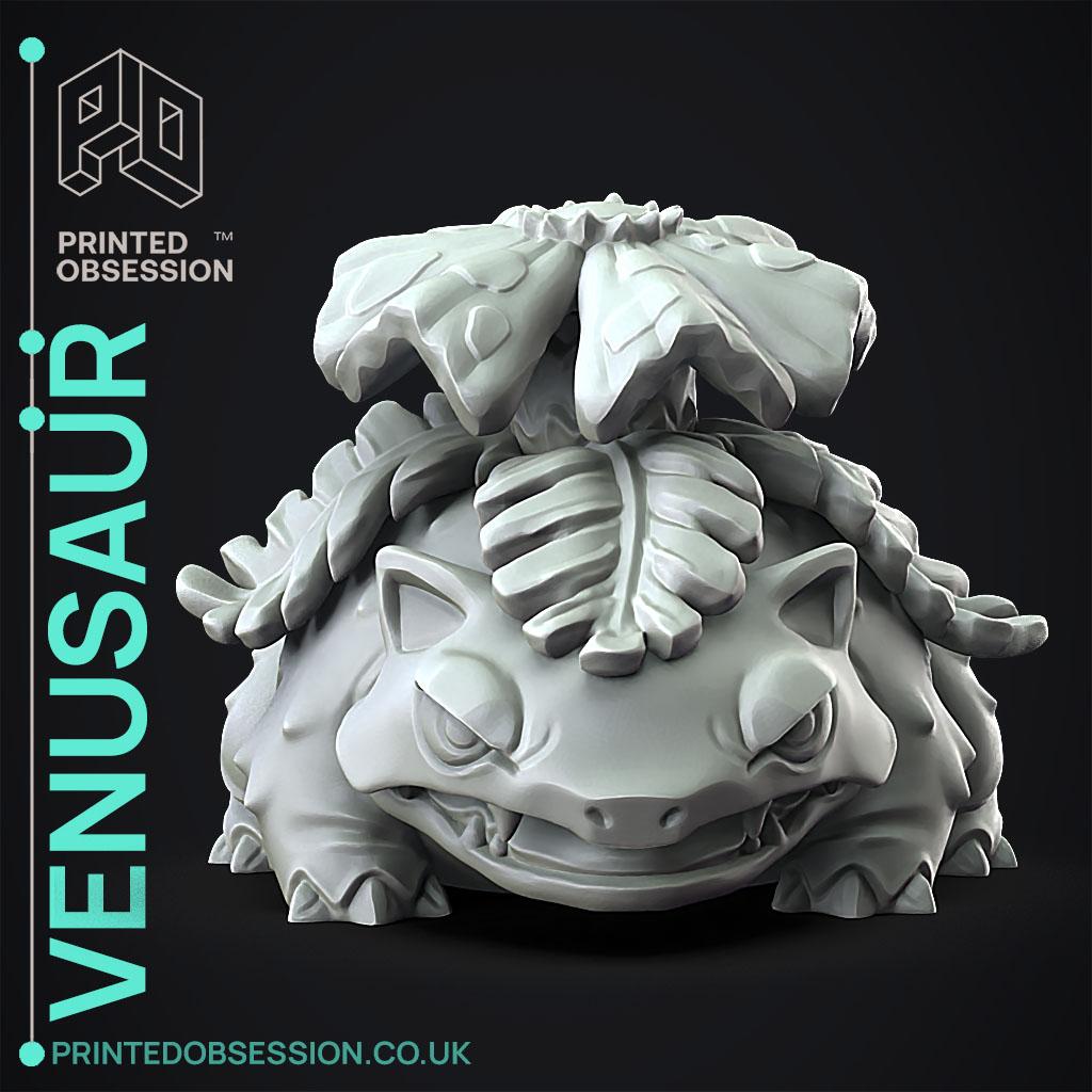 Venusaur - Pokemon - Fan Art 3d model