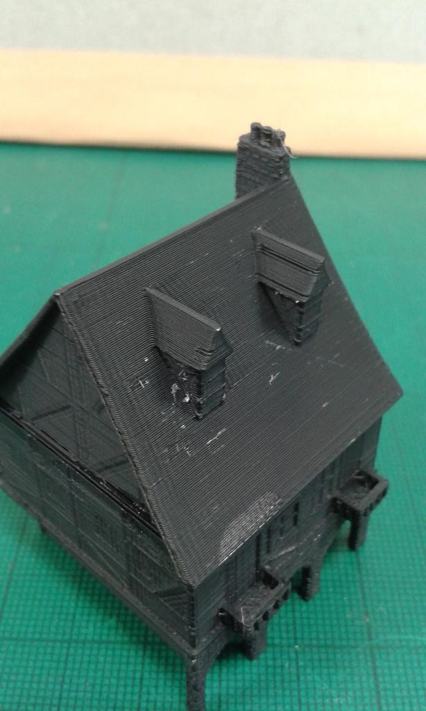 Another Tudor style house for wargaming 3d model