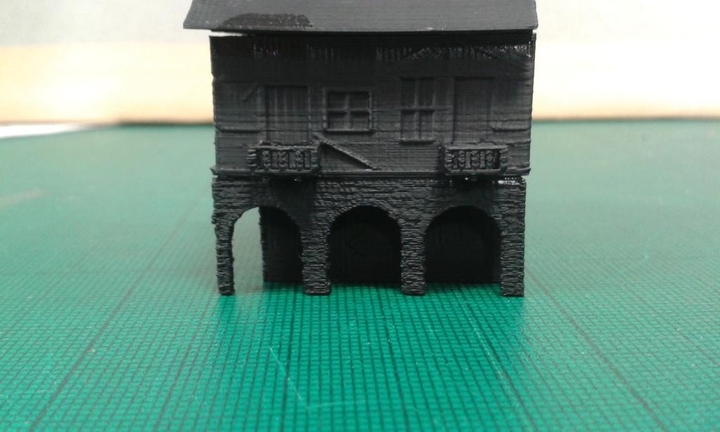 Another Tudor style house for wargaming 3d model