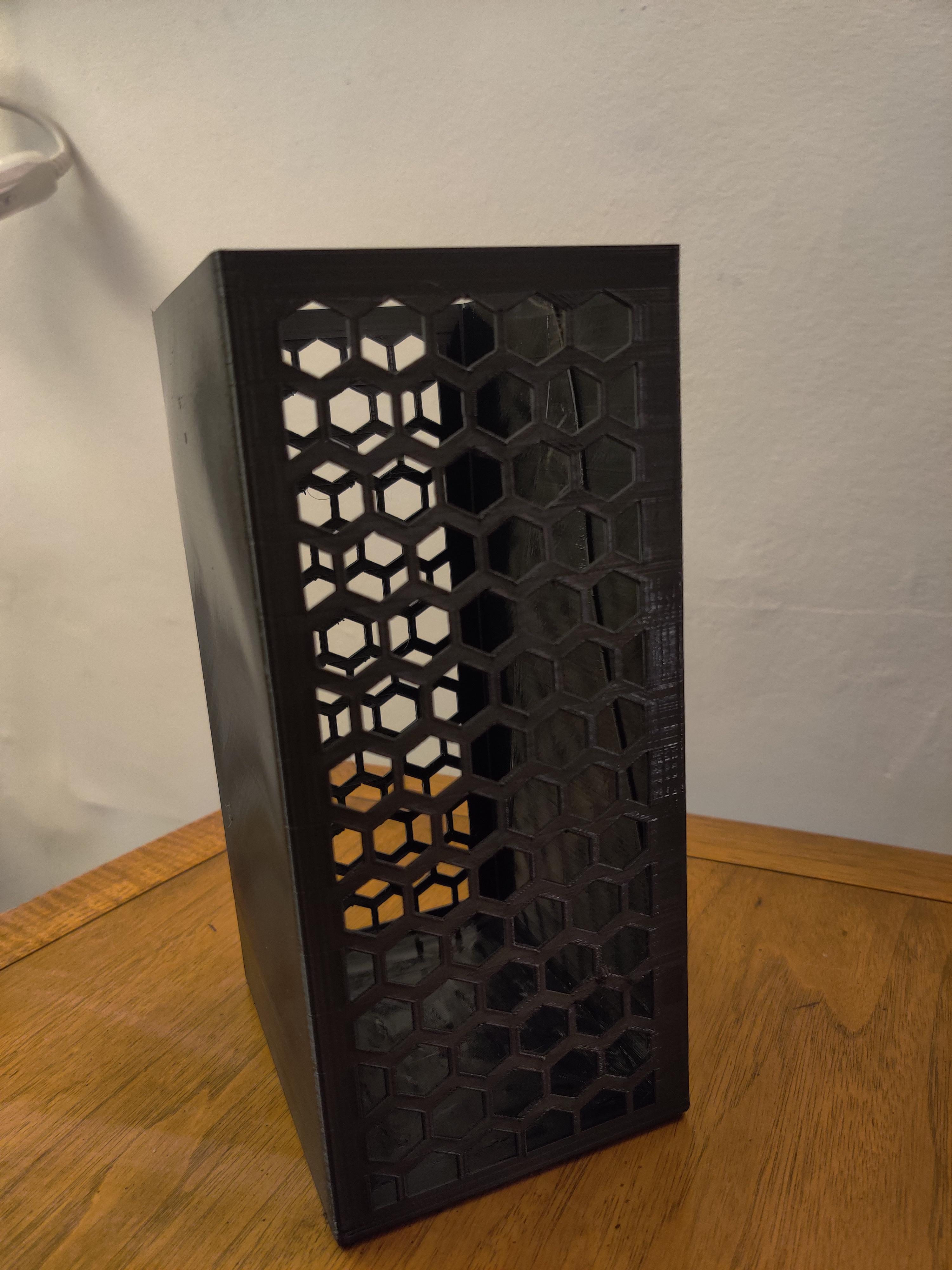 Honeycomb Hex Bin "A" 3d model