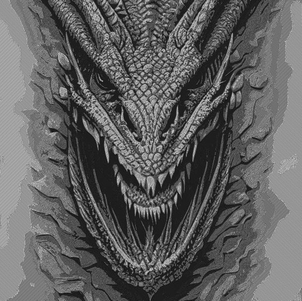 HueForge - Dragon #2 3d model