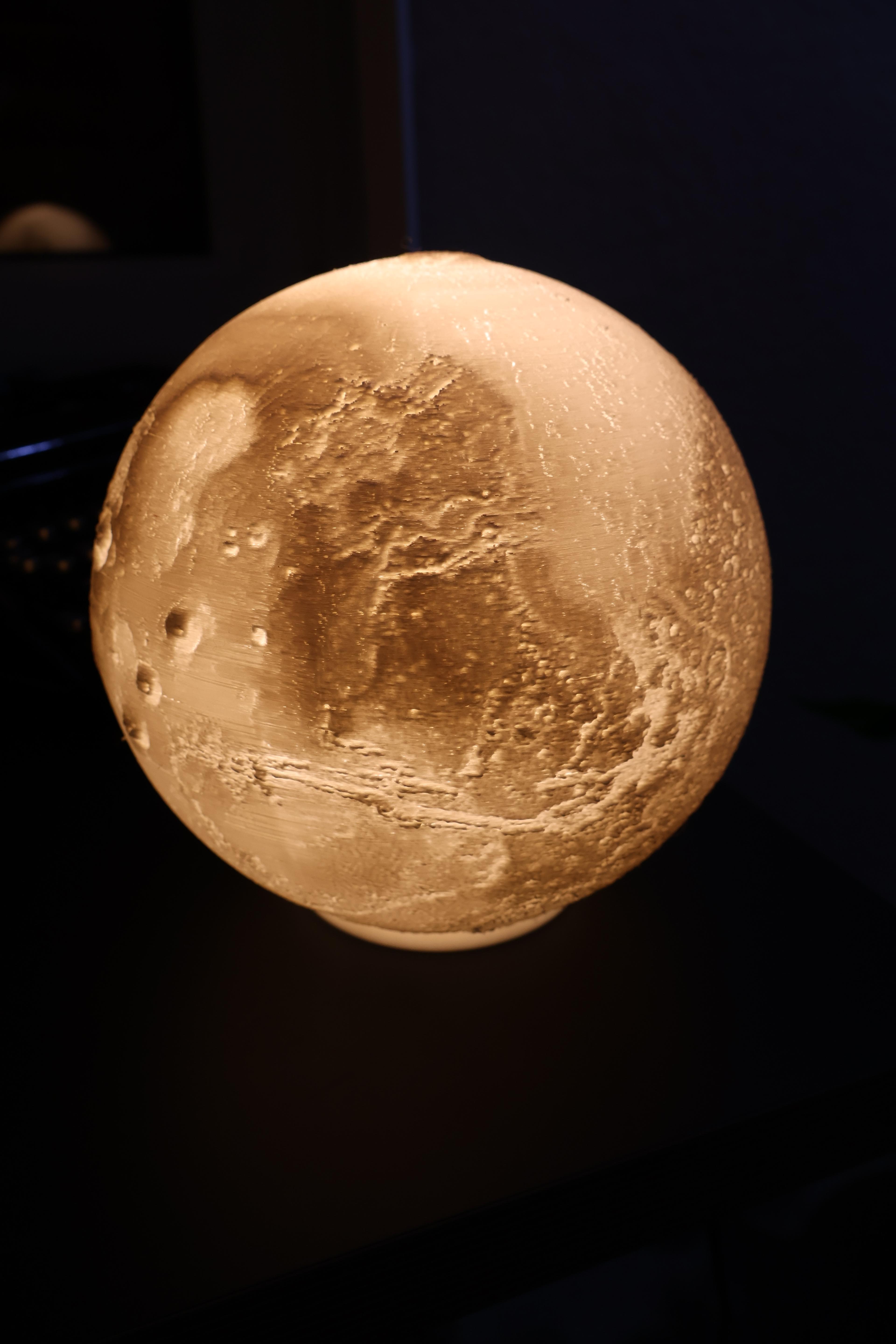 Mars Night Light 3d model