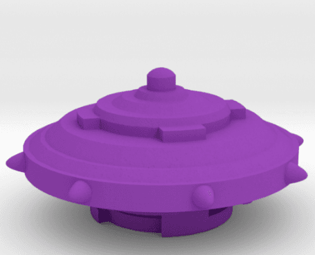 BEYBLADE FOKKURU | COMPLETE | CCG SERIES 3d model