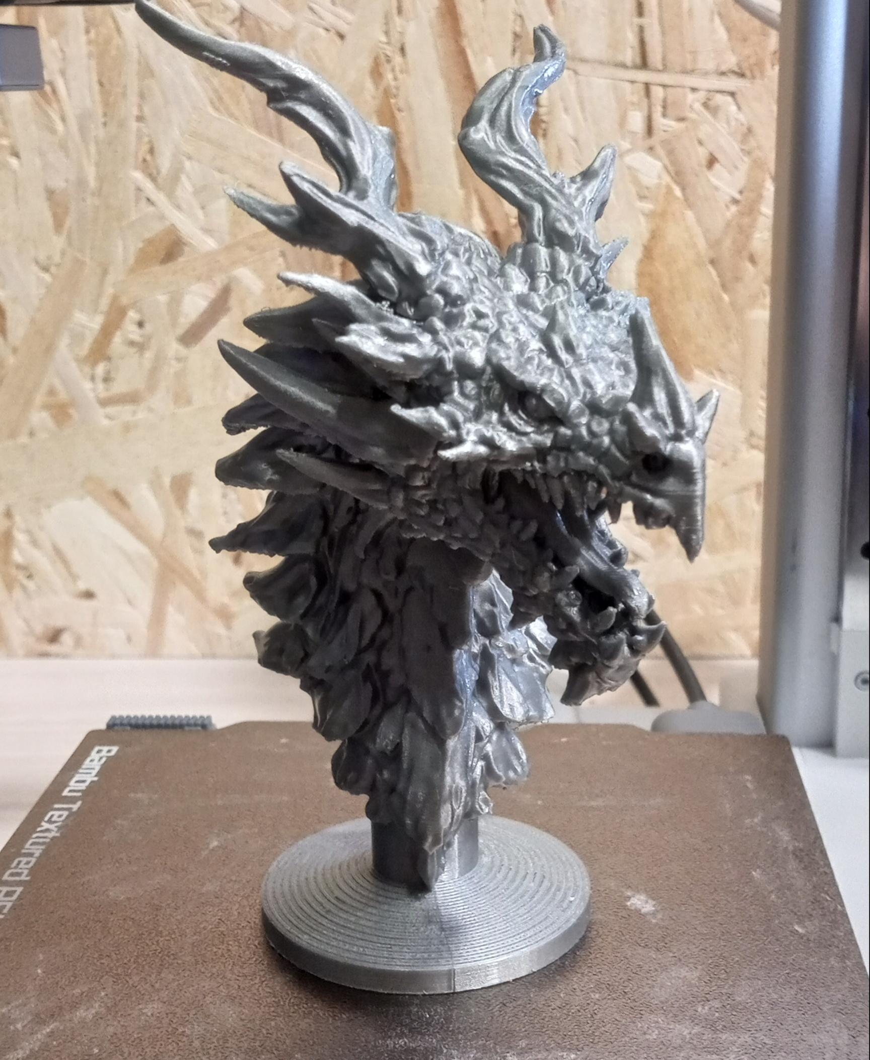 Dragon Head 1 - Fan Art - Decoration 3d model