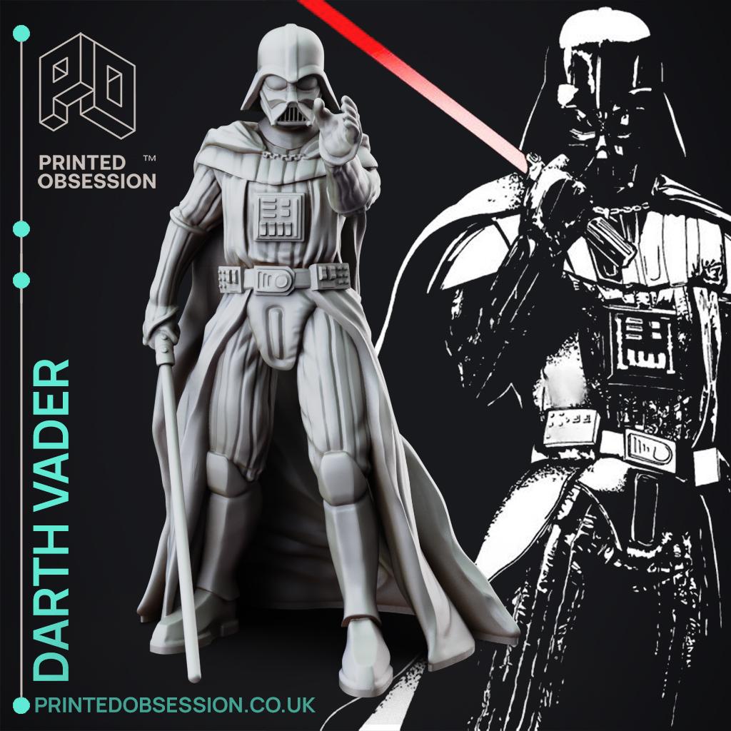 Darth Vader - Starwars - 30cm Fanart  3d model