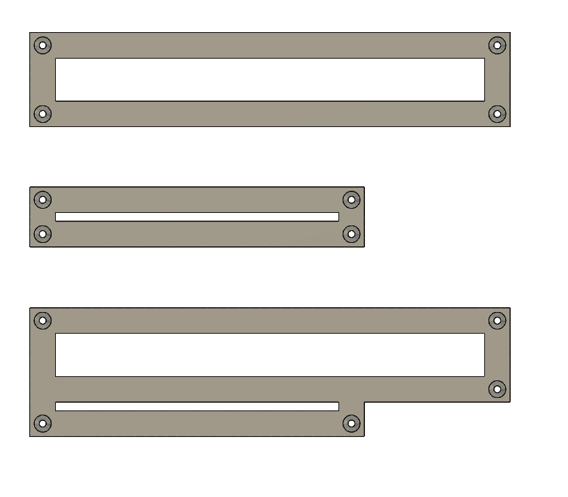 Large Letter & Letter Size Guide Royal Mail 3d model