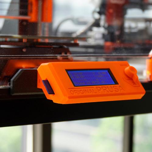 External LCD Adapter for Prusa MK3/MK3S by 3D Sourcerer 3d model