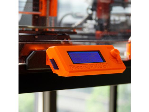 External LCD Adapter for Prusa MK3/MK3S by 3D Sourcerer 3d model