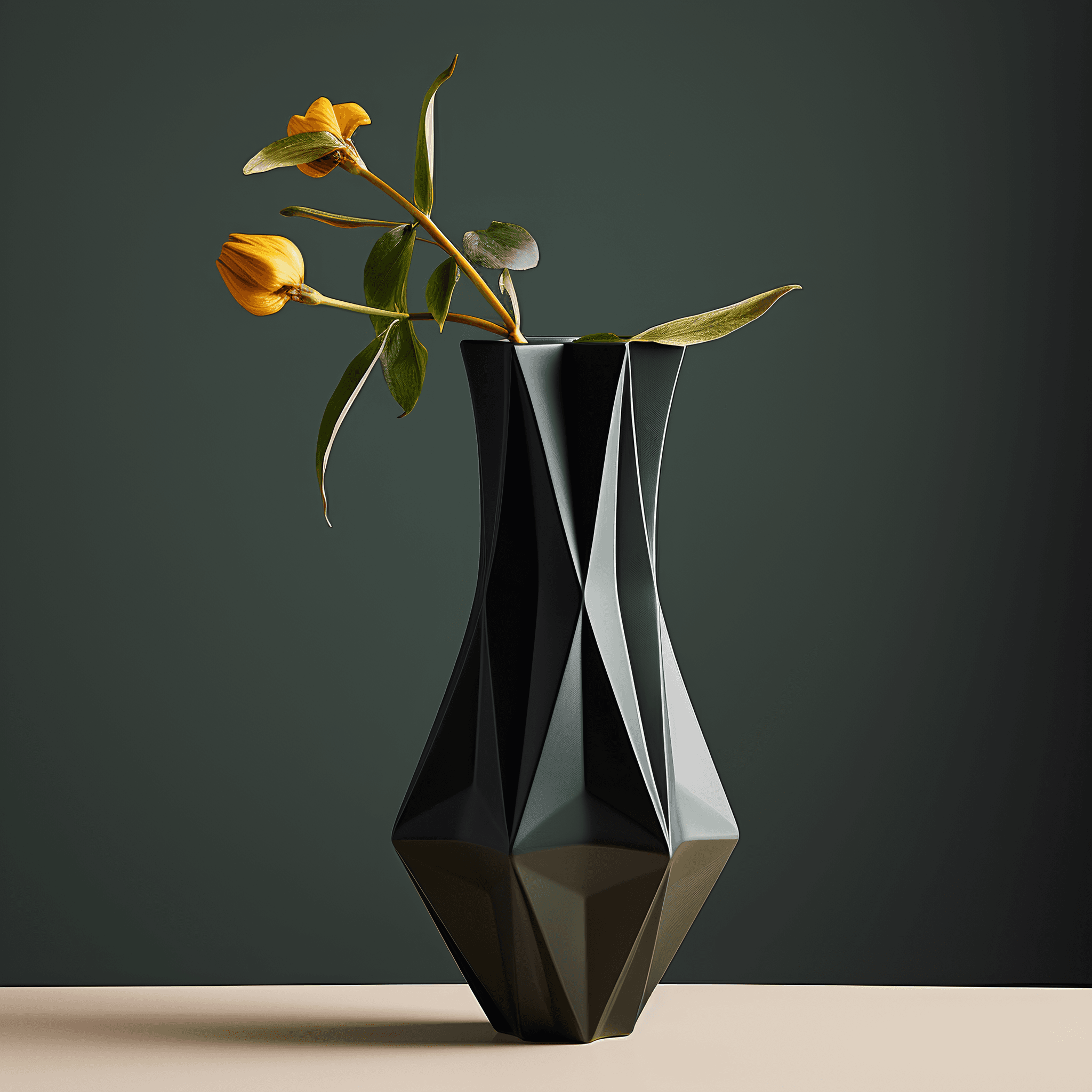 Rimini Vase – Geometric Elegance for Modern Spaces 3d model