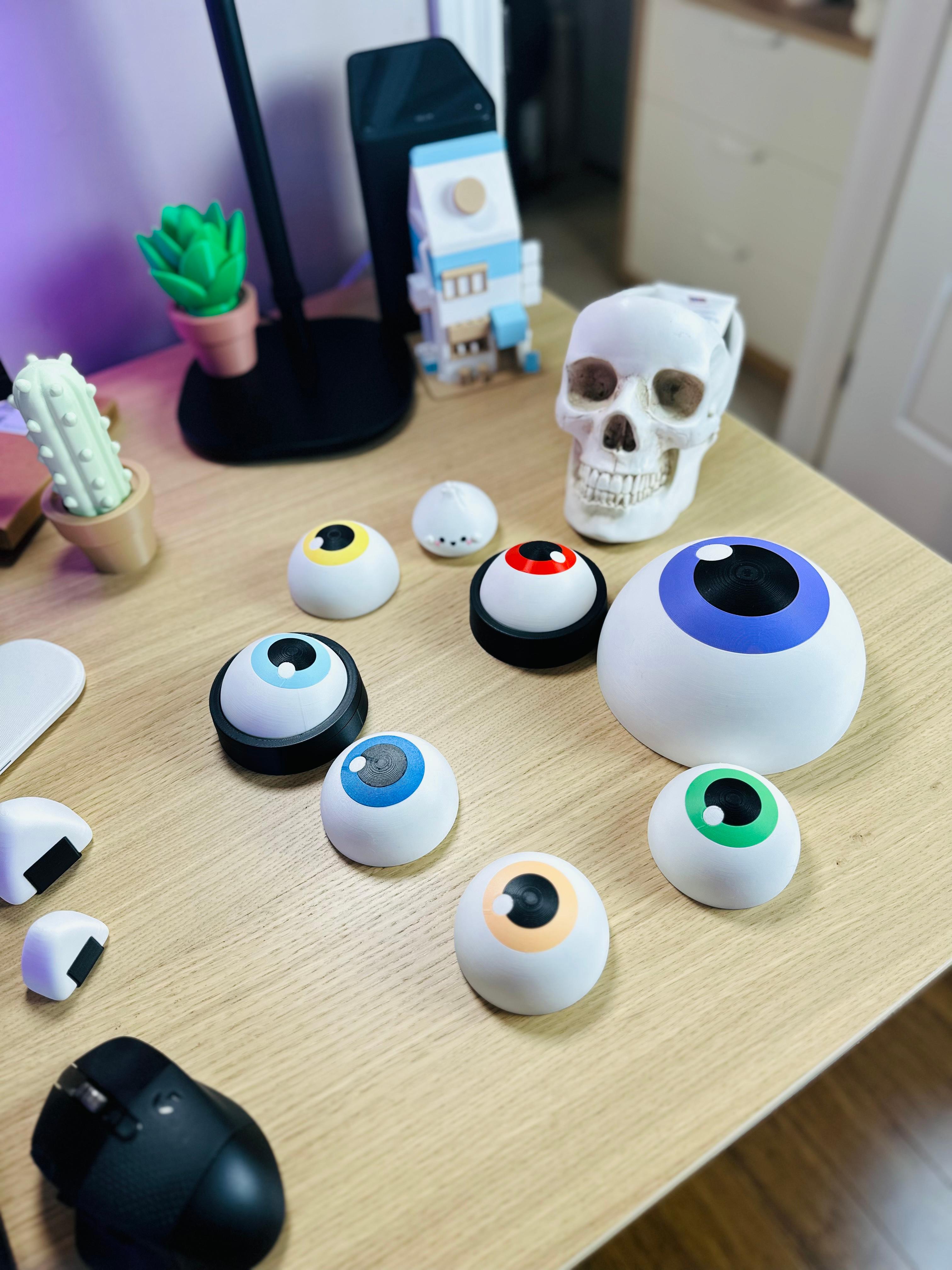 Halloween Cartoon Eyes Decor - Holoprops 3d model