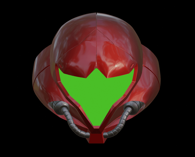 Metroid Dread Helmet 3d model