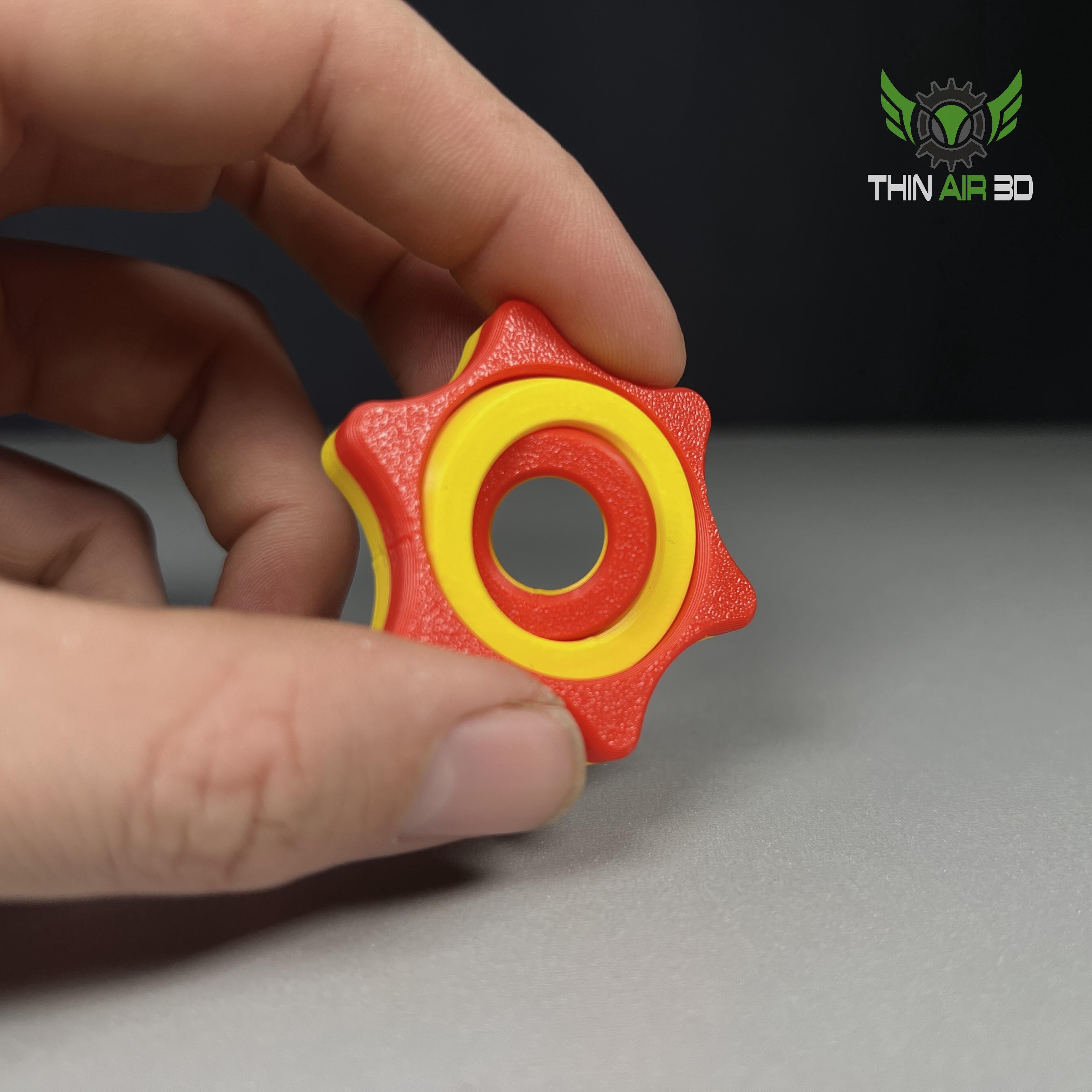 Gyro Fidgets (4 Variations, 7 Models) 3d model