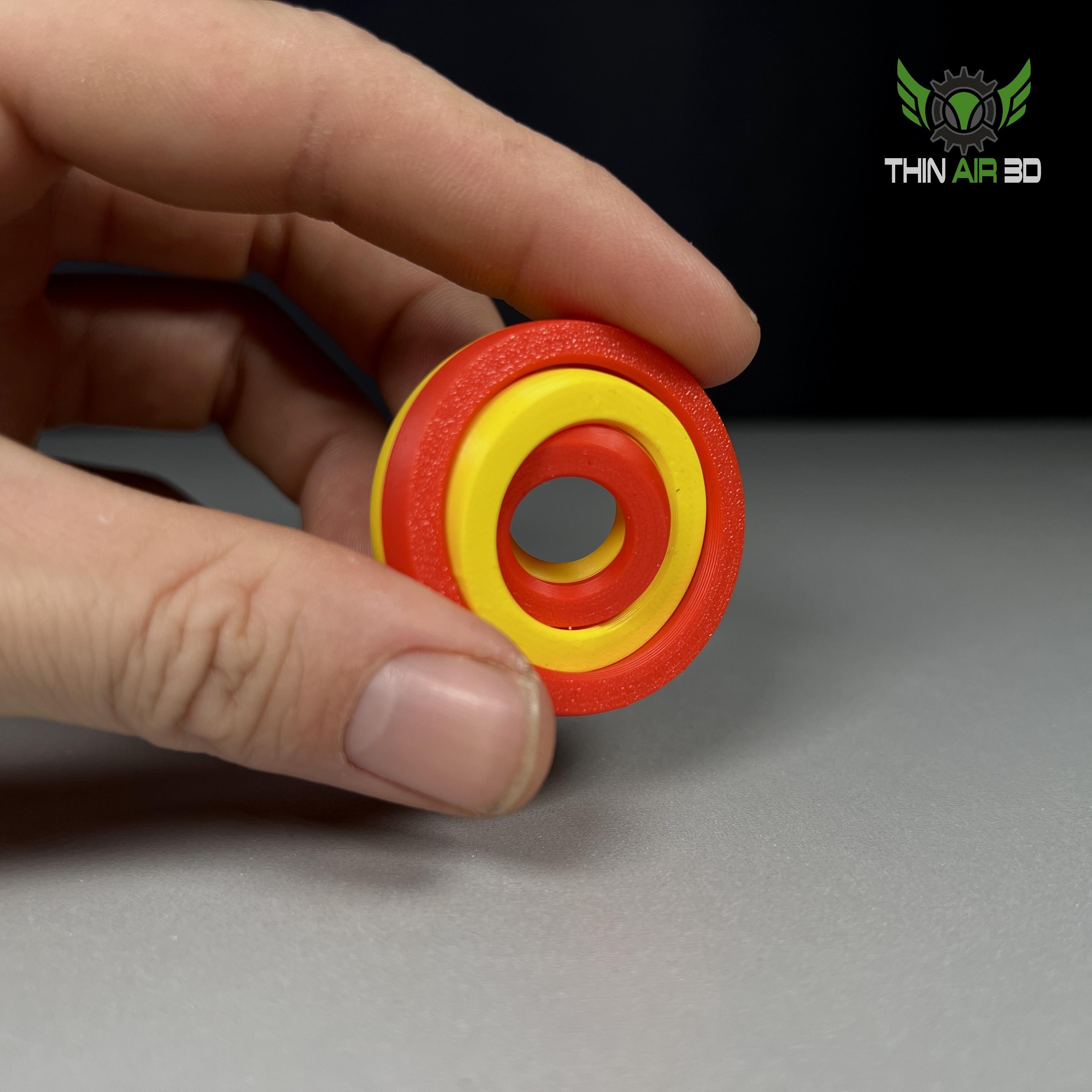 Gyro Fidgets (4 Variations, 7 Models) 3d model