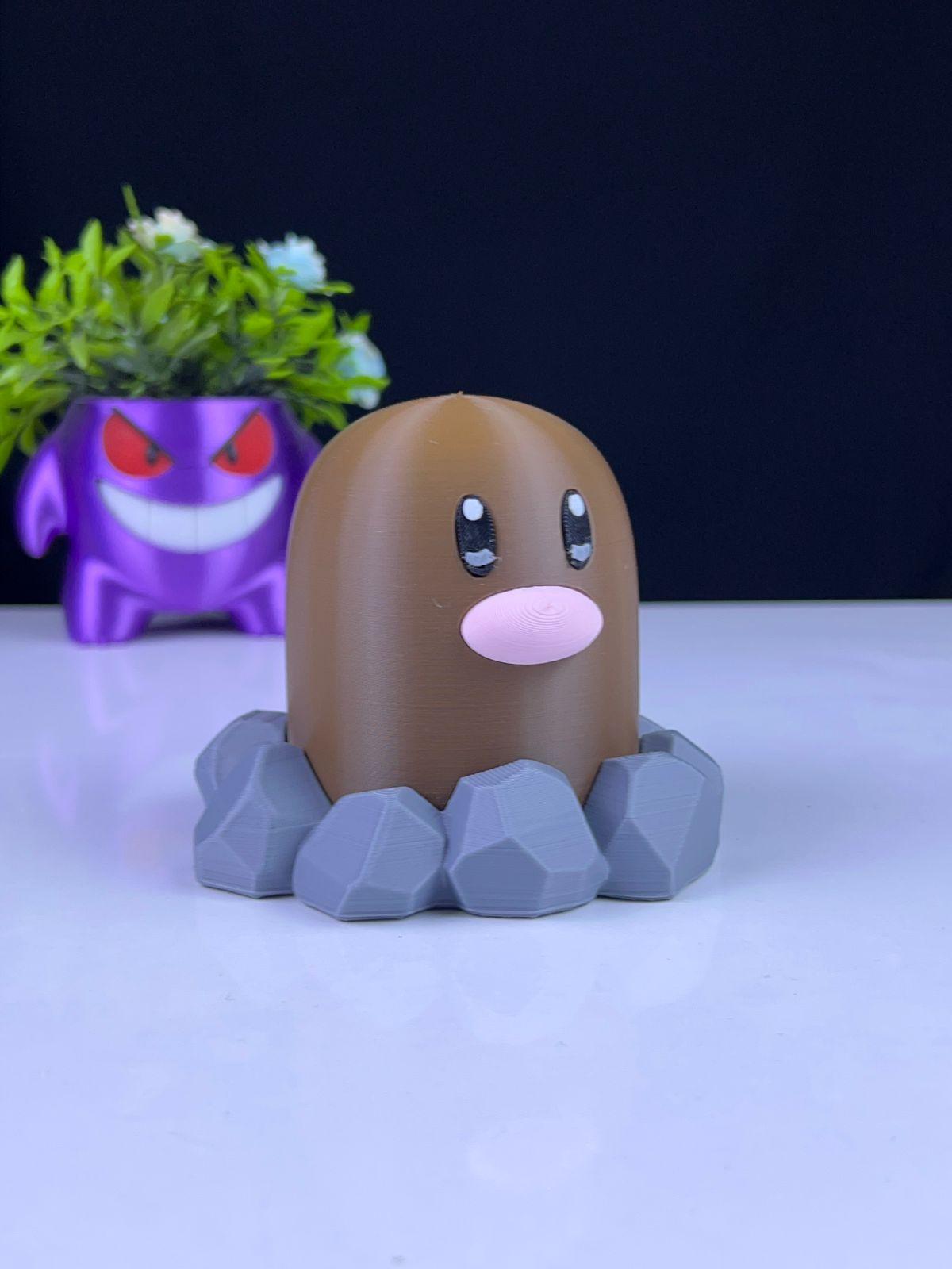 Diglett - Multipart  3d model