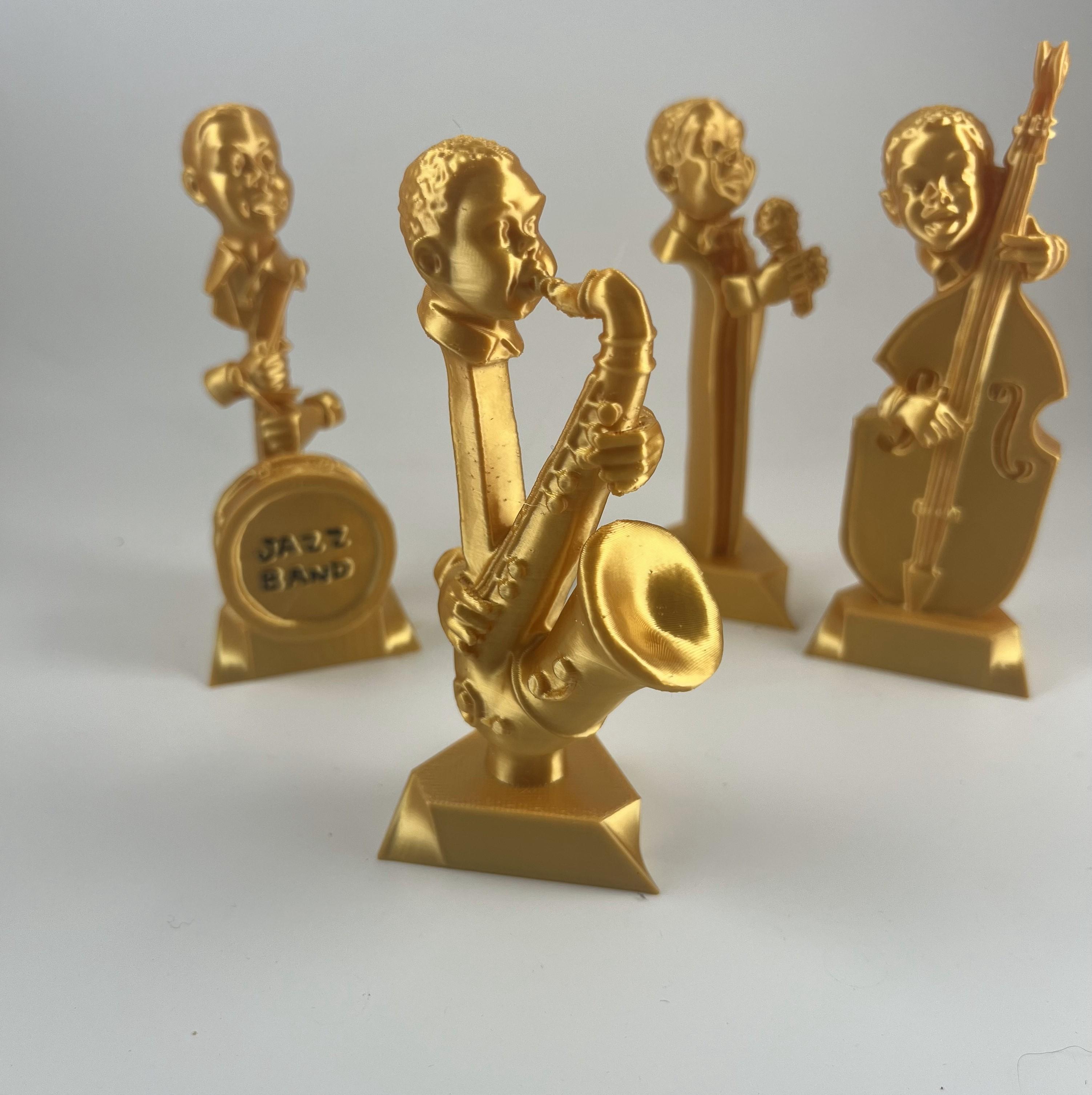 Jazz Band 3d model