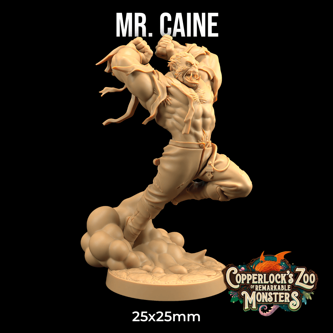 Mr. Caine 3d model