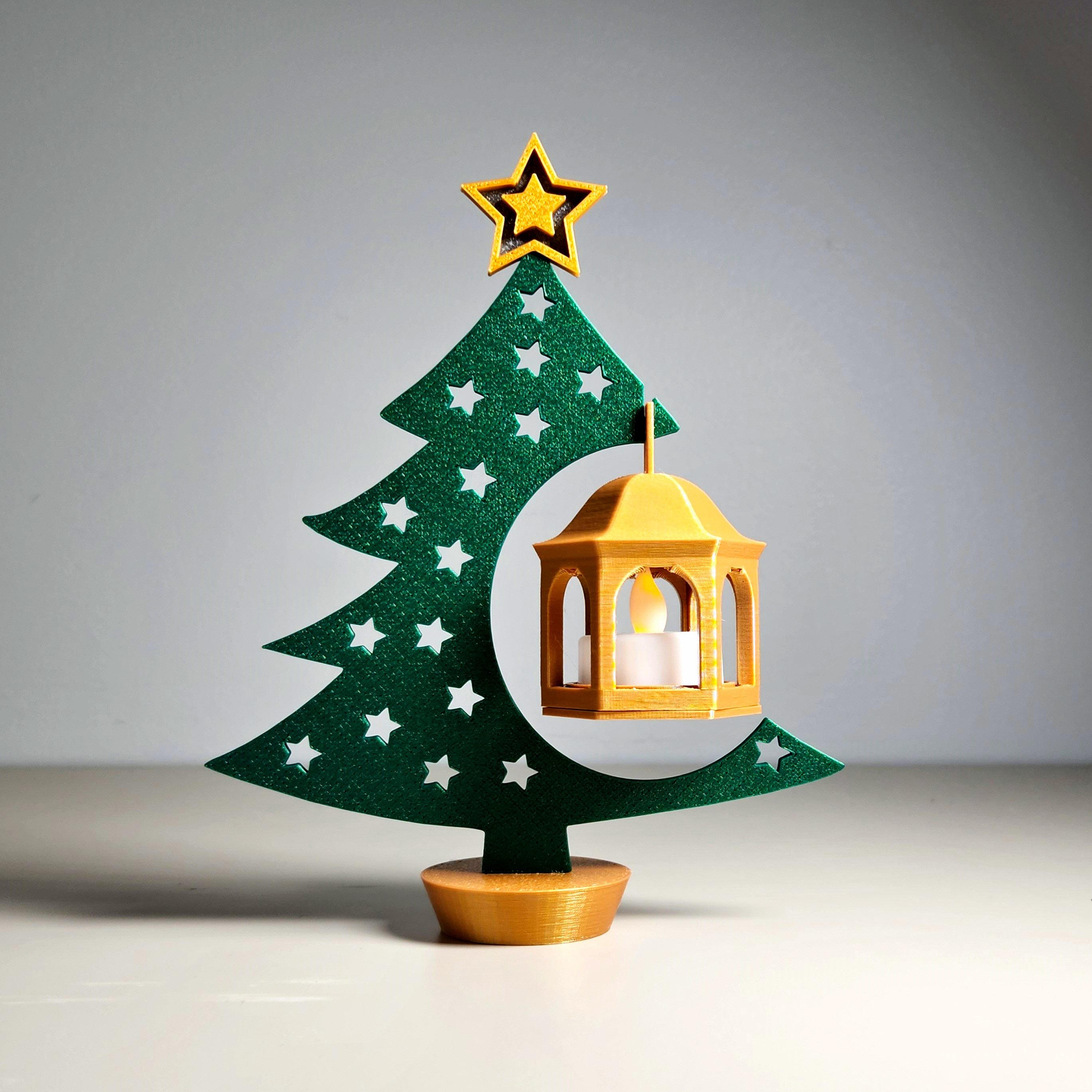 Lantern Bauble improved hook 3d model